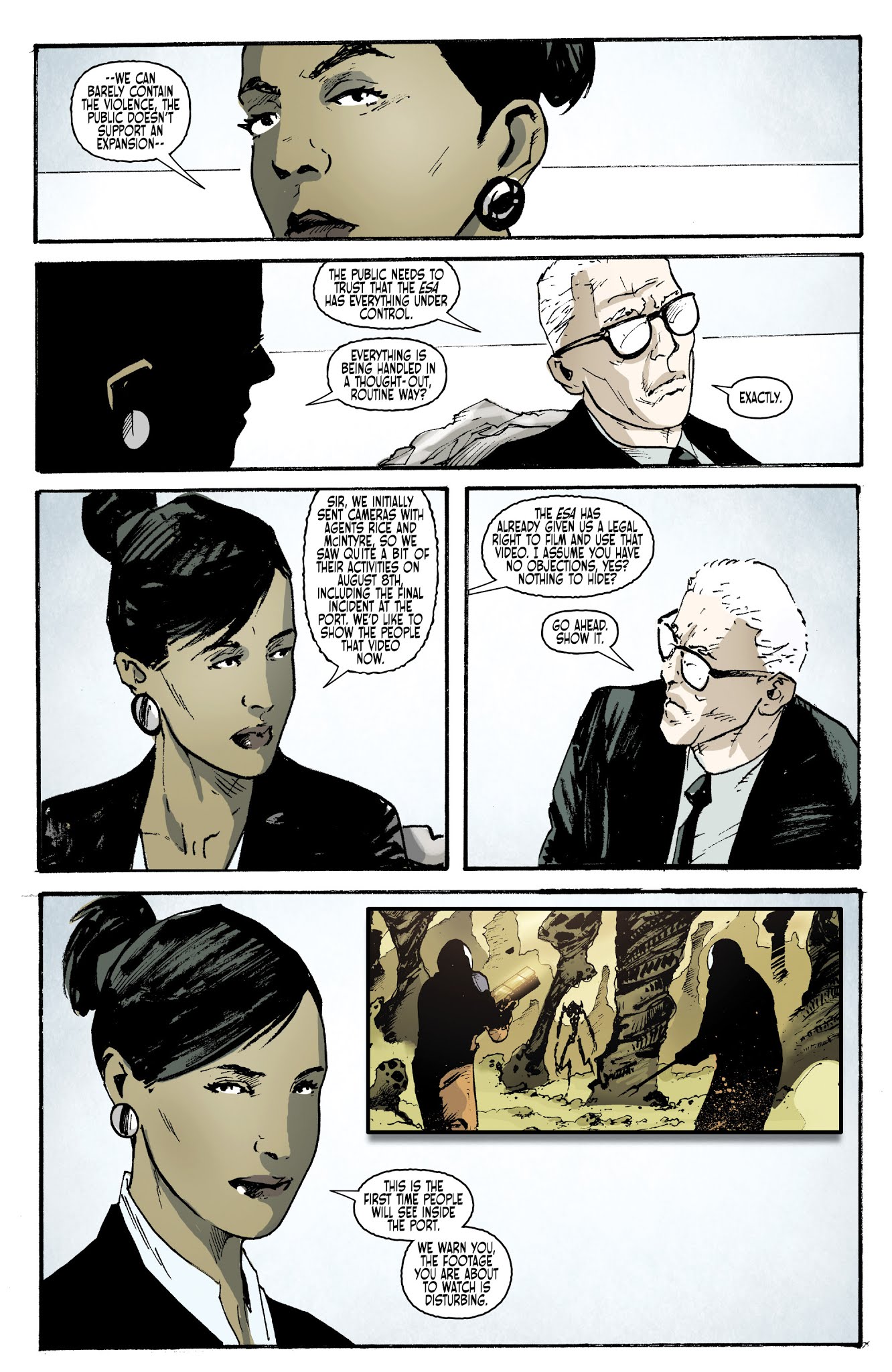 Read online Port of Earth comic -  Issue #8 - 5