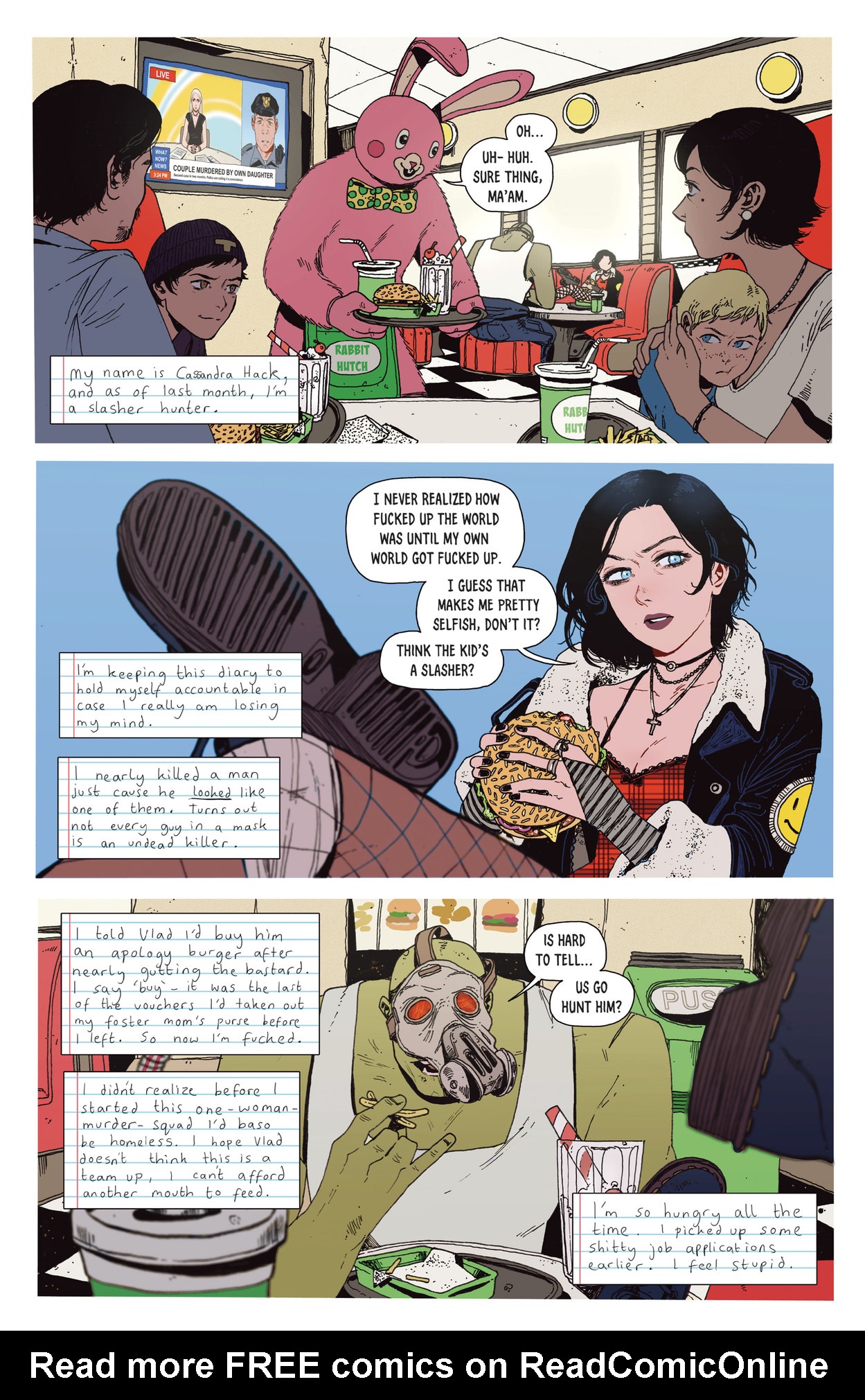 Read online Hack Slash: Back To School comic -  Issue #1 - 5