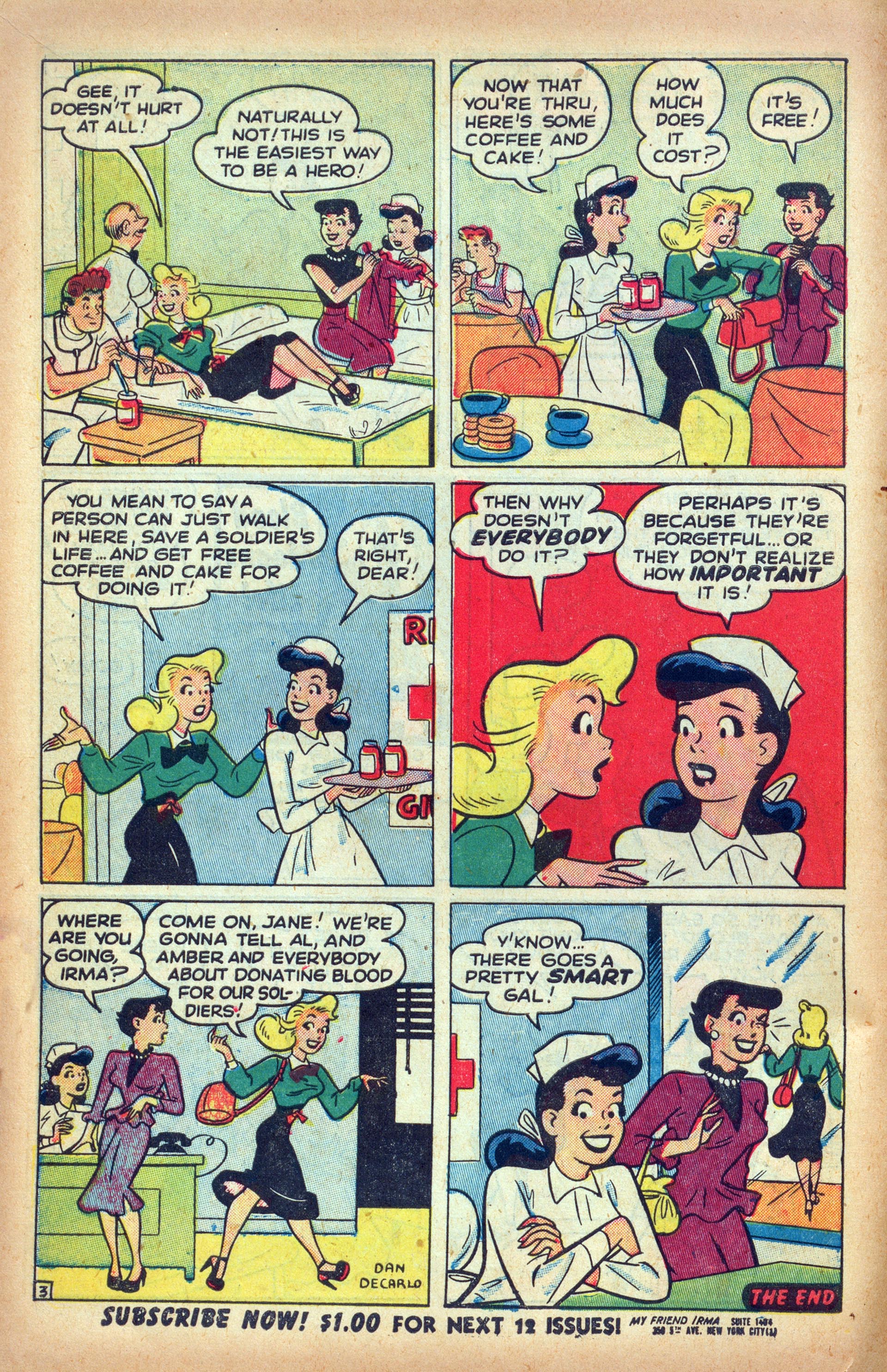 Read online My Friend Irma comic -  Issue #9 - 12