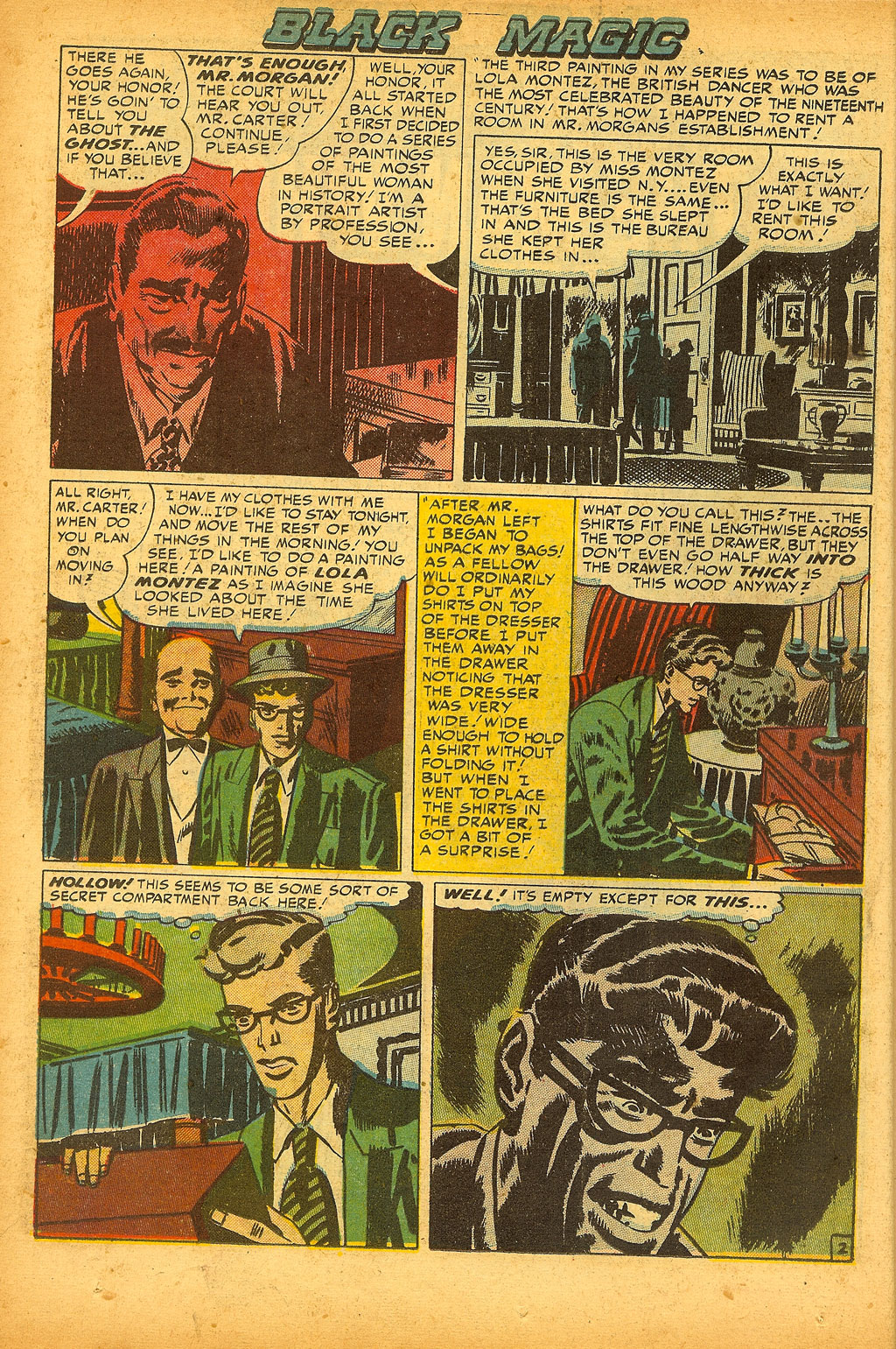 Read online Black Magic (1950) comic -  Issue #7 - 9
