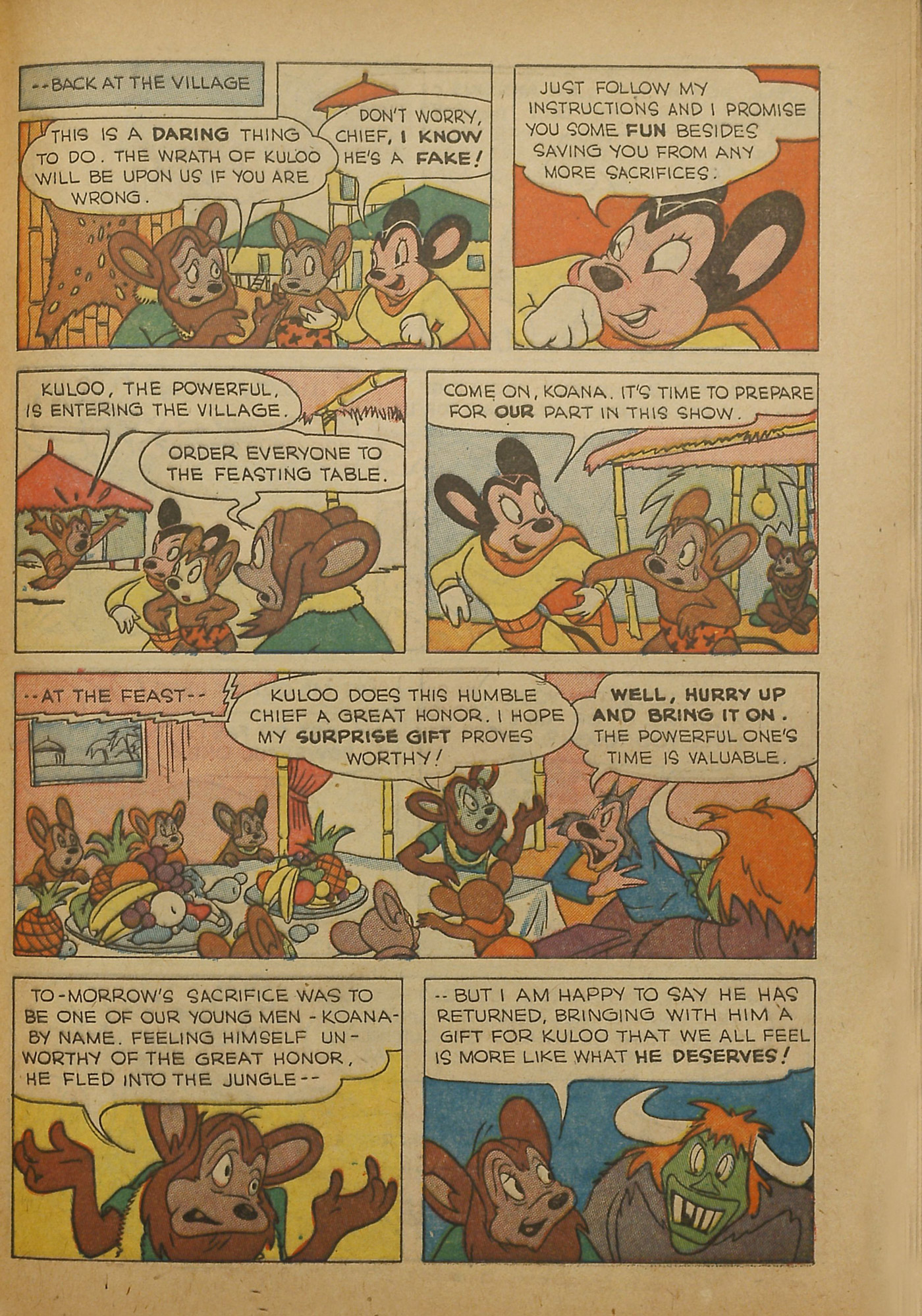 Read online Paul Terry's Mighty Mouse Comics comic -  Issue #40 - 61