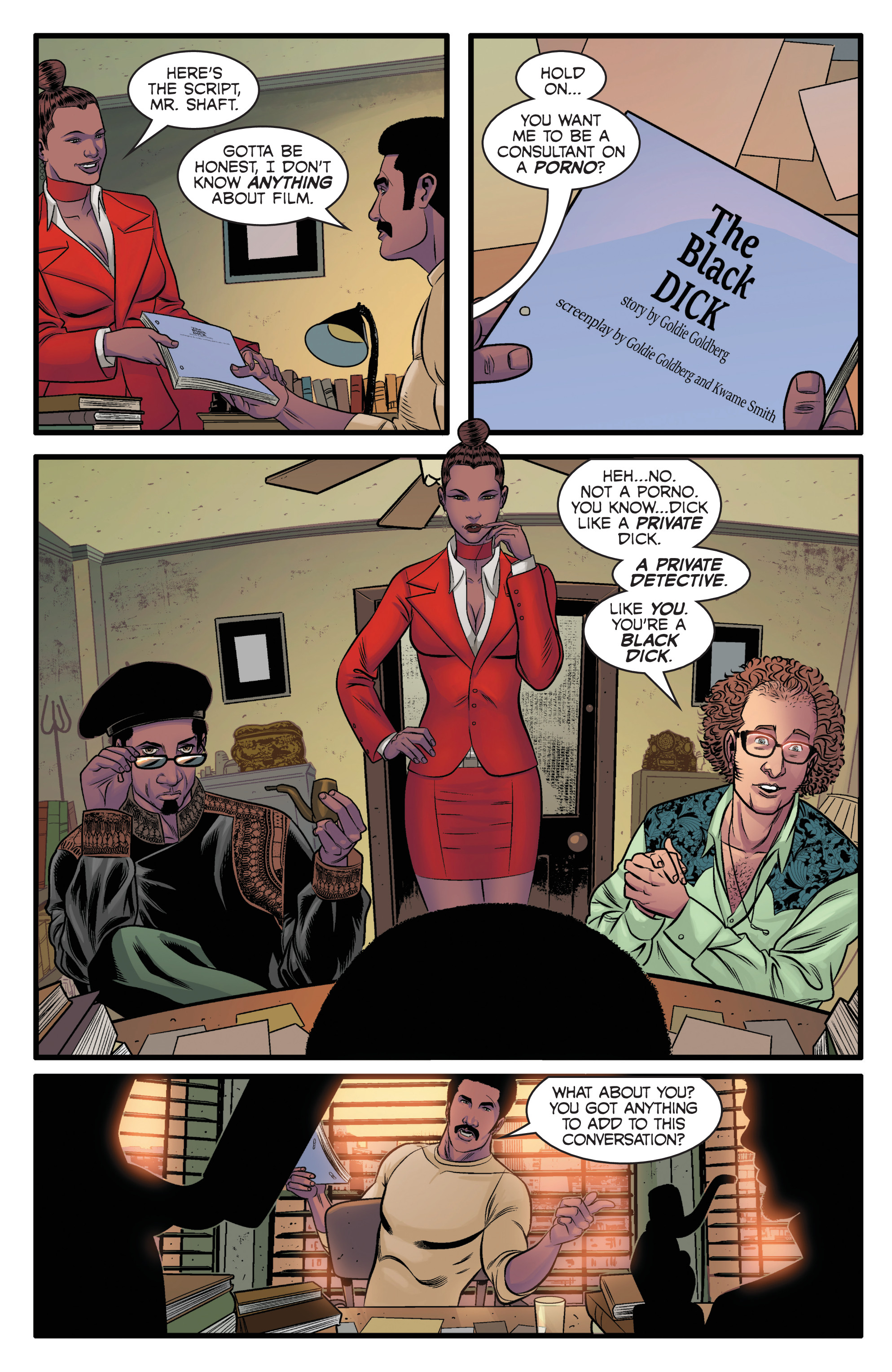 Read online Shaft: Imitation of Life comic -  Issue #2 - 8