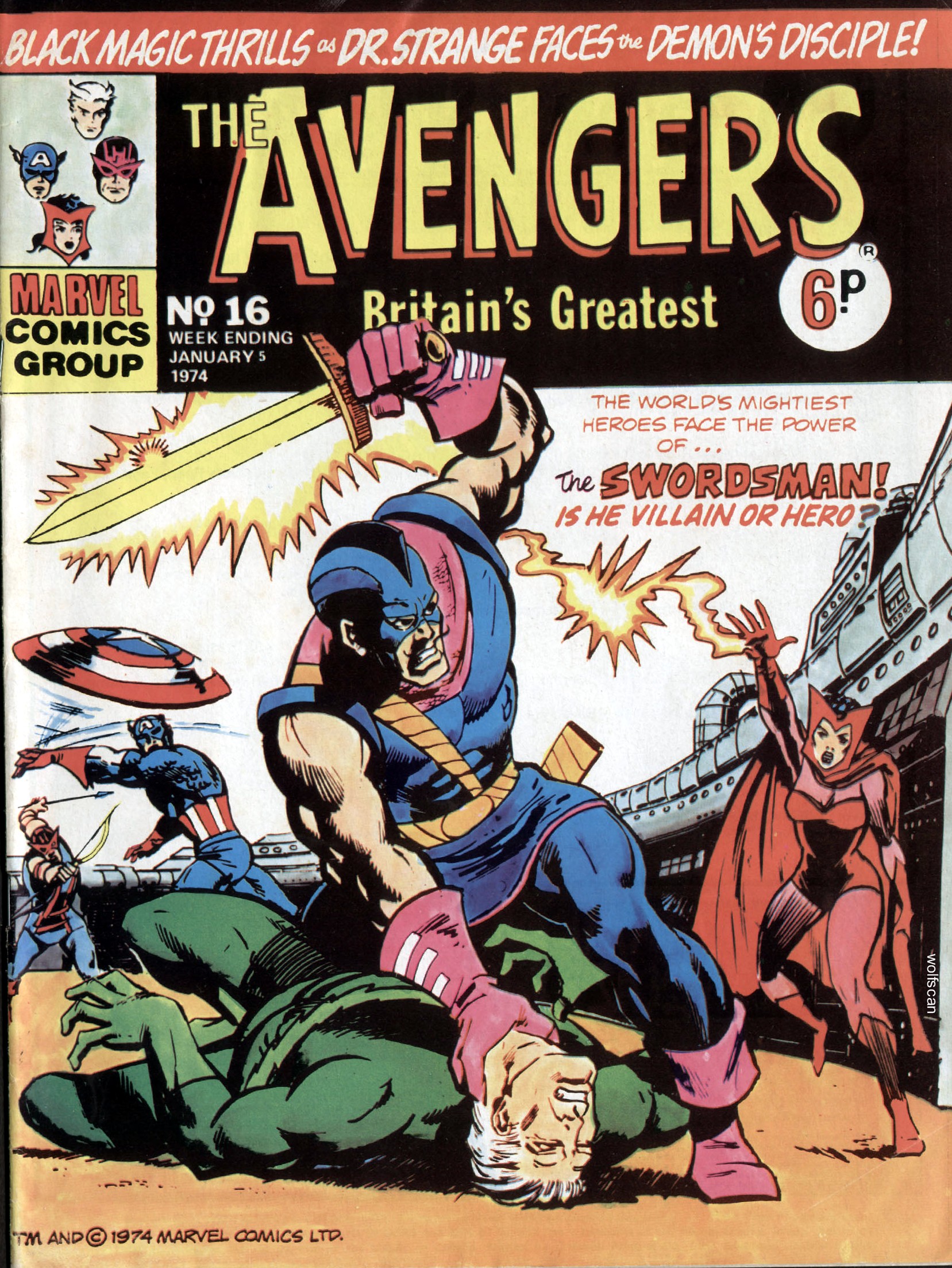 Read online The Avengers (1973) comic -  Issue #16 - 1