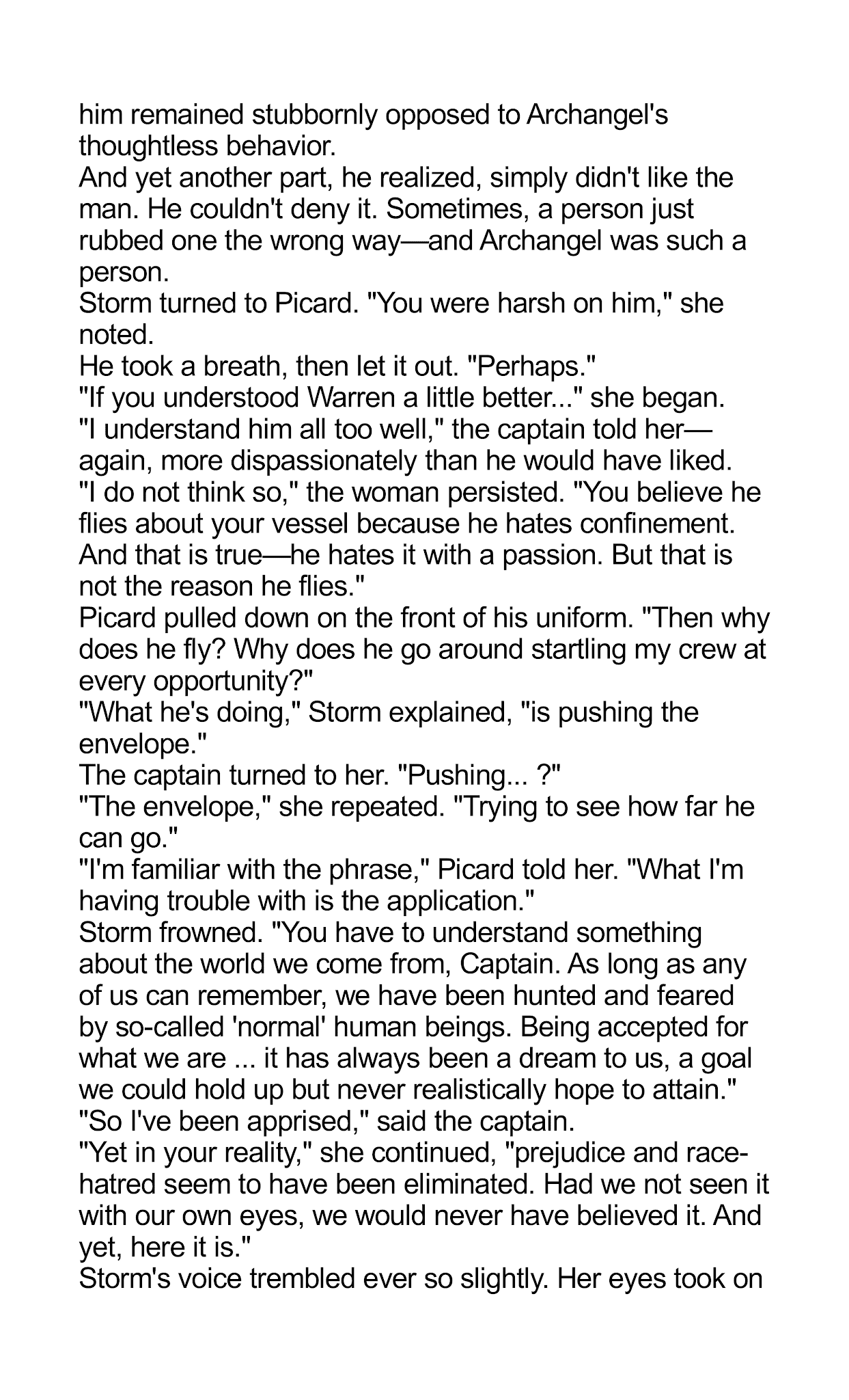 Read online Star Trek: The Next Generation/X-Men: Planet X comic -  Issue # TPB (Part 2) - 12