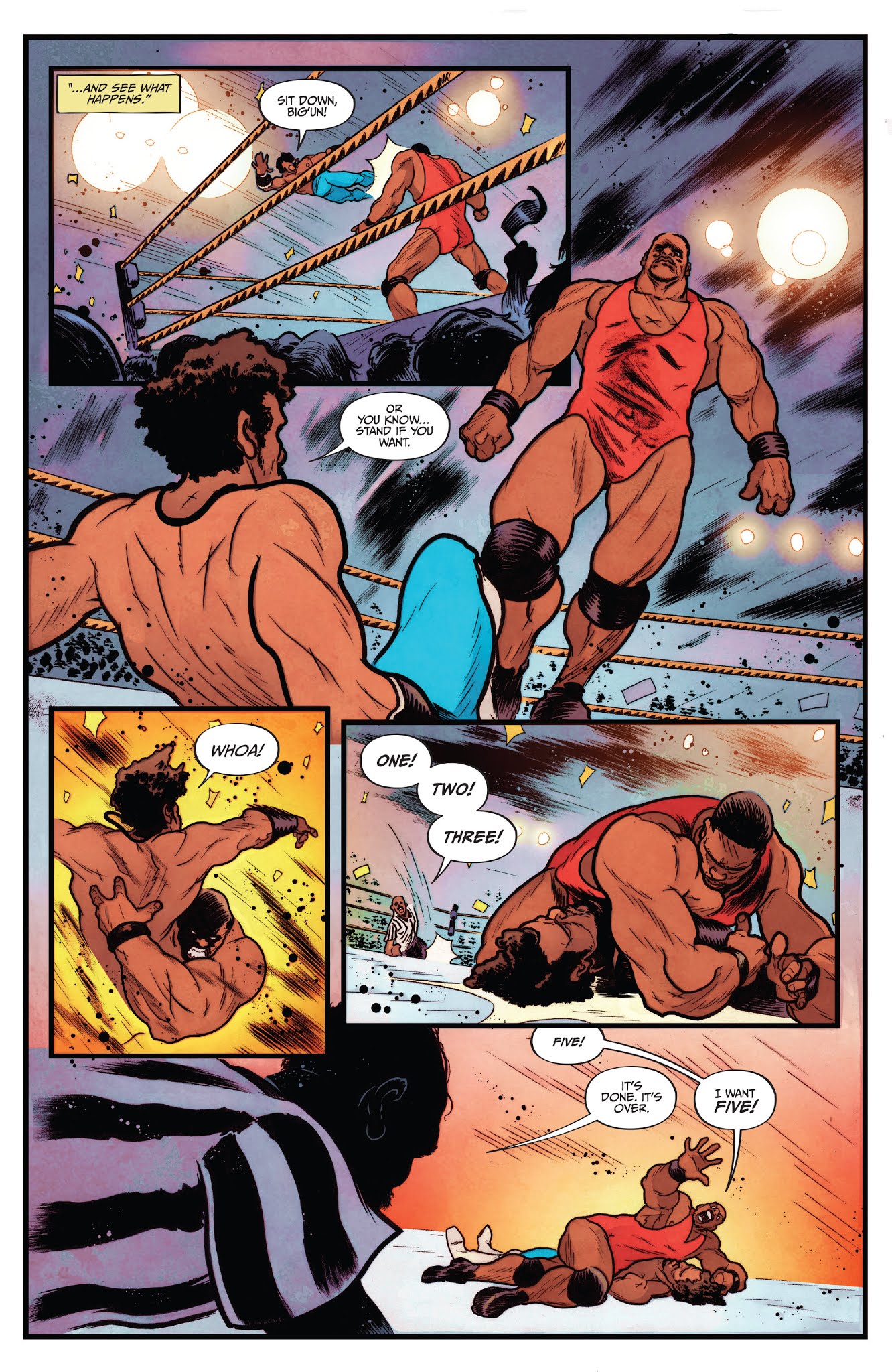Read online WWE: NXT Takeover - The Blueprint comic -  Issue # Full - 12