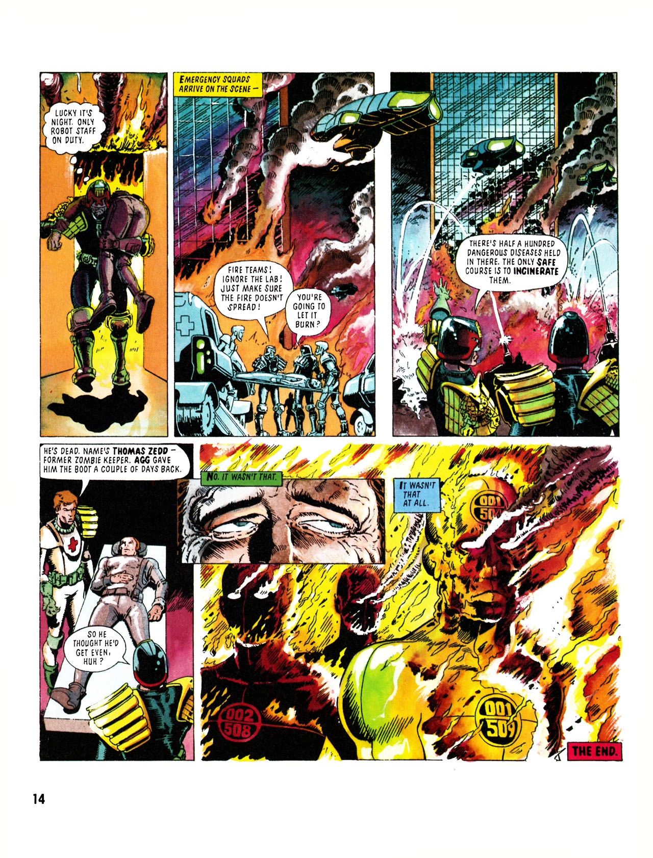 Read online Judge Dredd Definitive Editions: Bad Science comic -  Issue # Full - 14