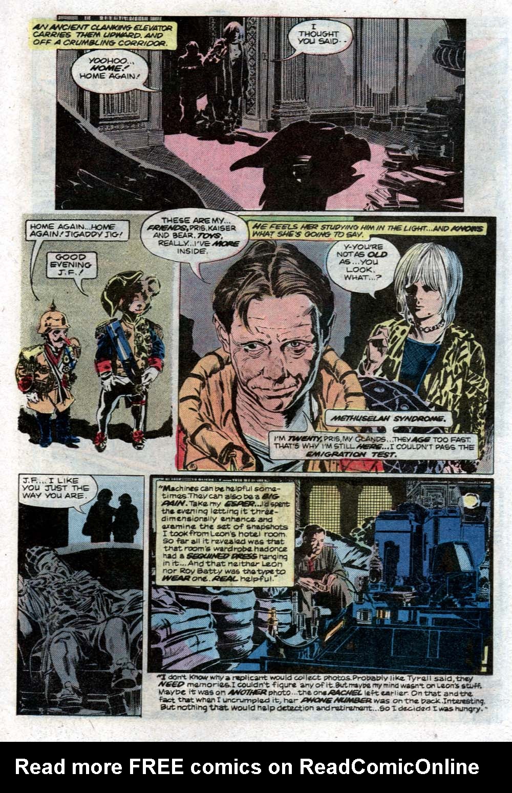 Read online Blade Runner comic -  Issue #1 - 18