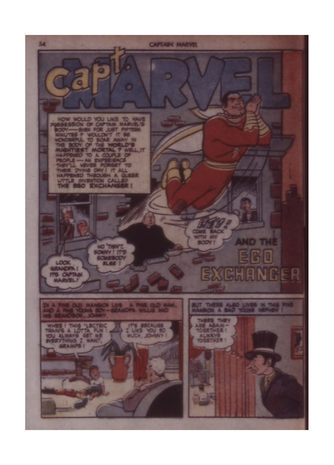 Read online Captain Marvel Adventures comic -  Issue #19 - 54