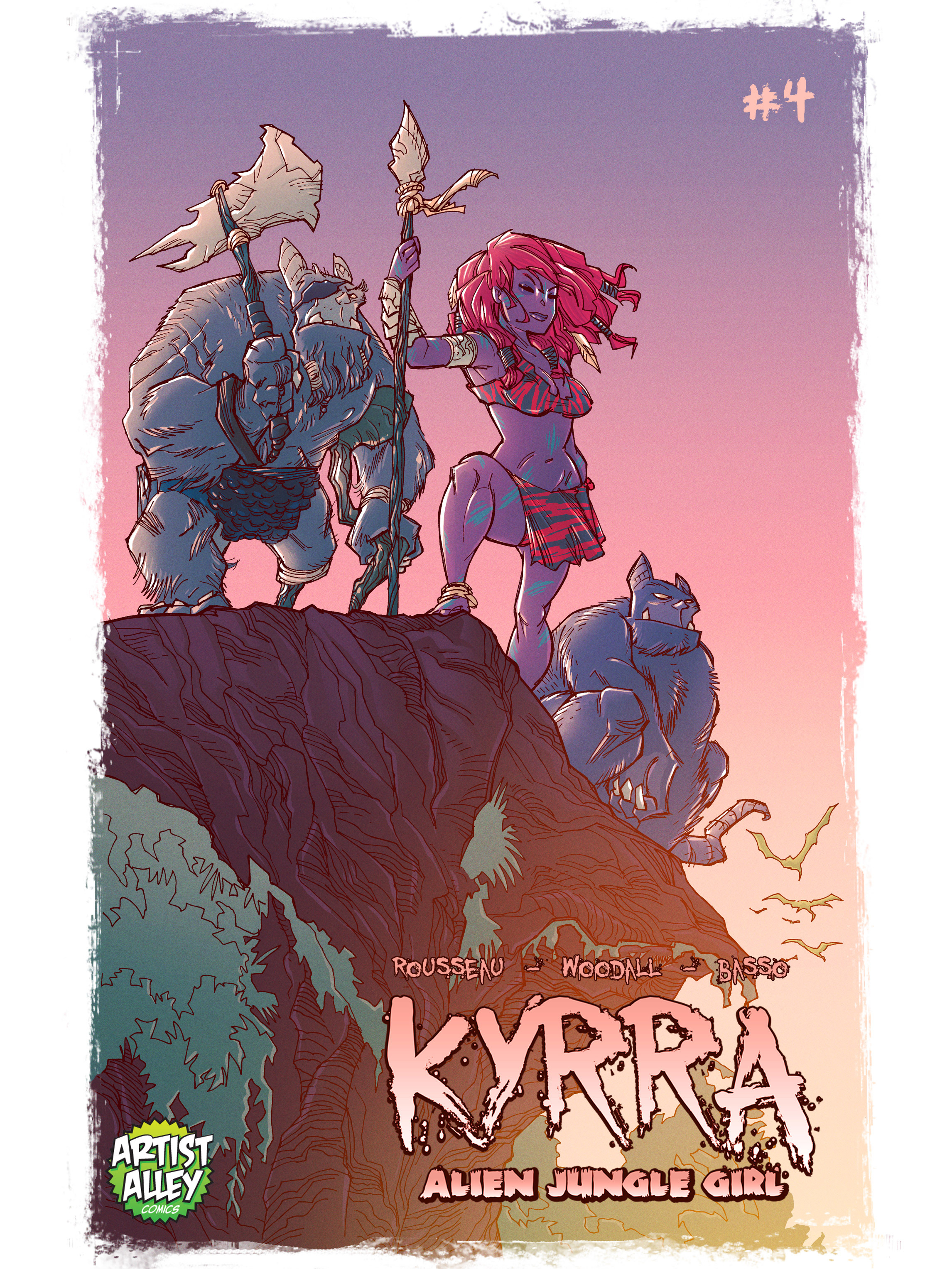 Read online Kyrra: Alien Jungle Girl comic -  Issue #4 - 1