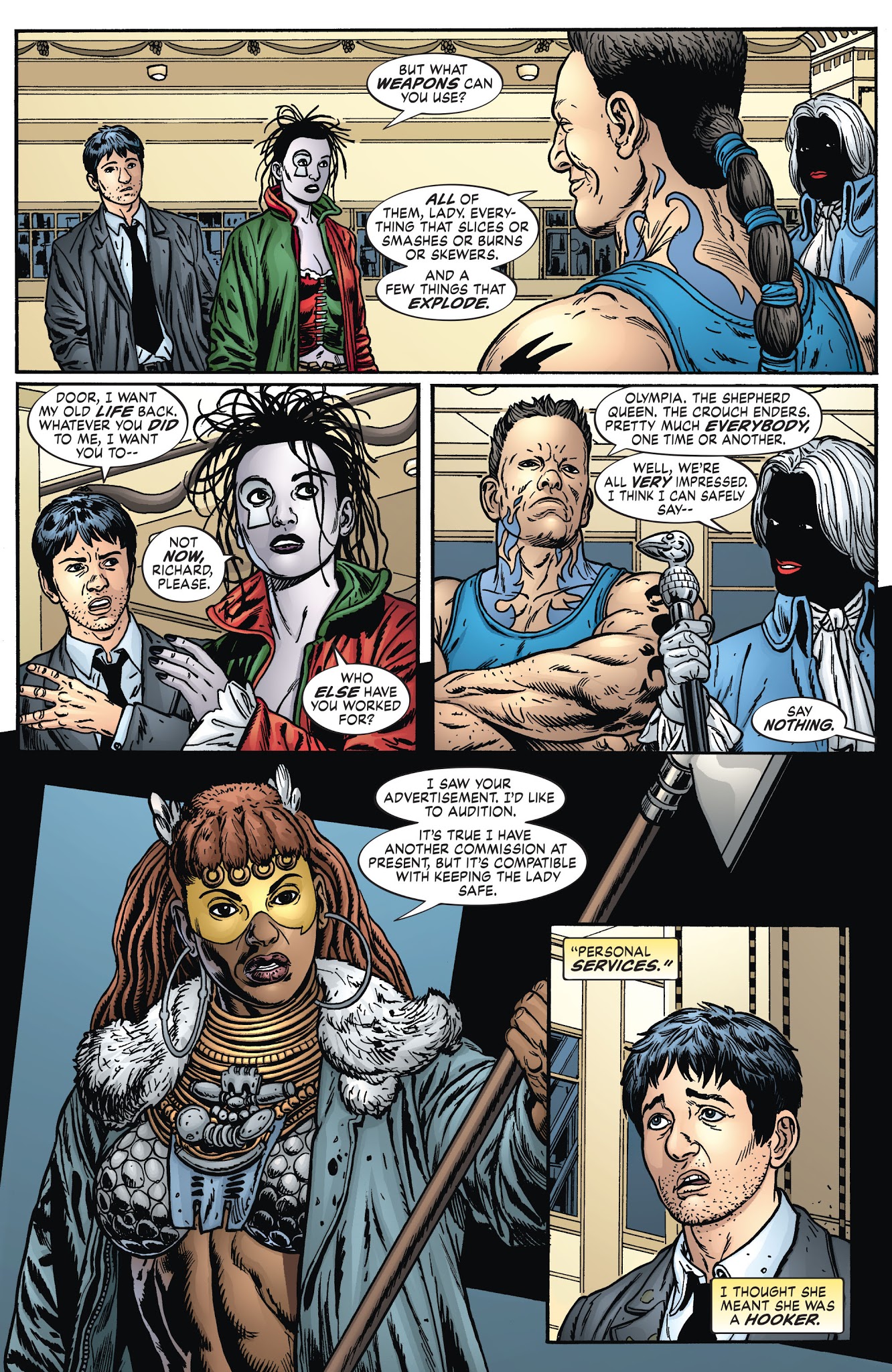 Read online Neil Gaiman's Neverwhere comic -  Issue # TPB - 85