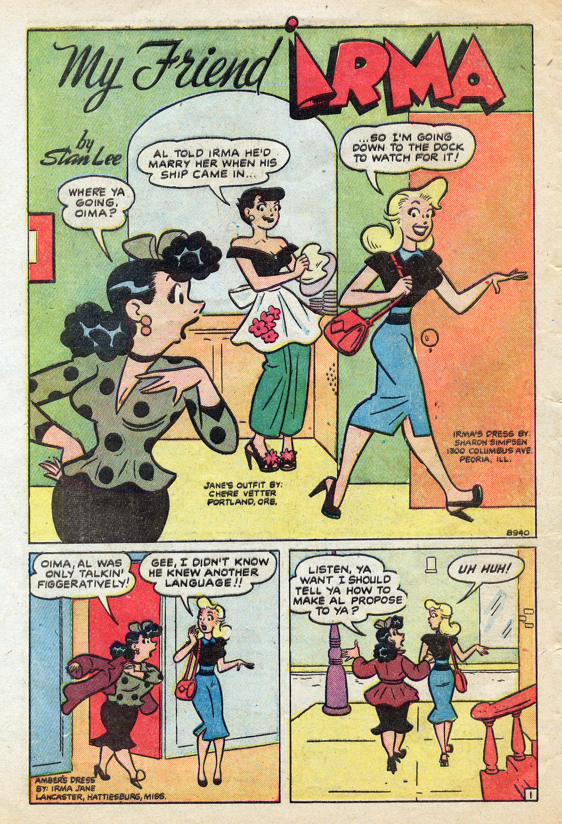 Read online My Friend Irma comic -  Issue #11 - 28