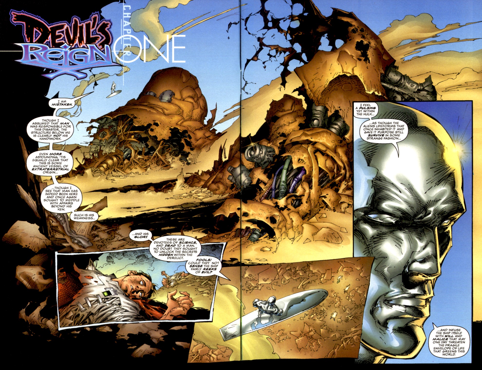 Read online Weapon Zero/Silver Surfer comic -  Issue # Full - 5