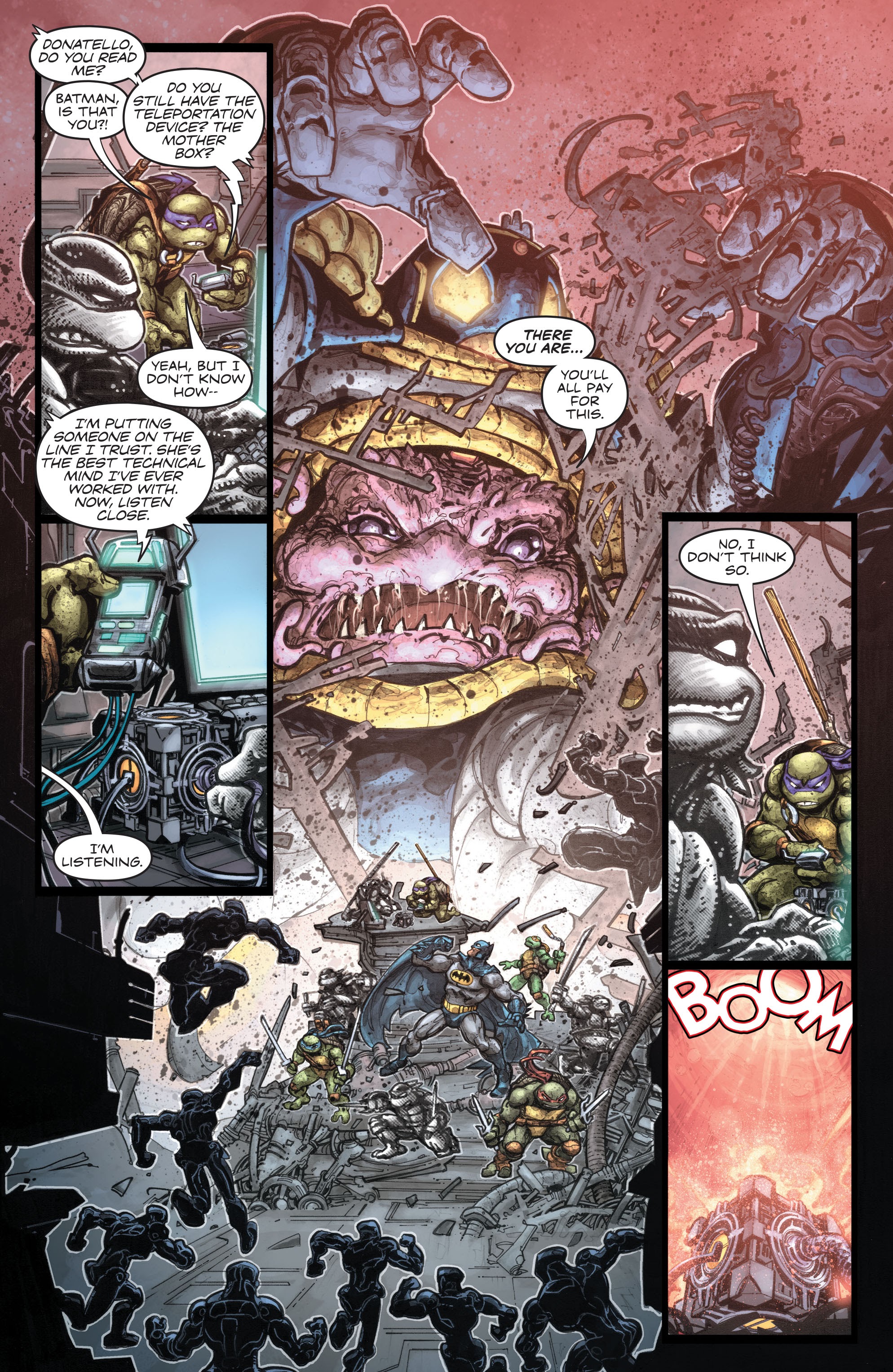 Read online Batman/Teenage Mutant Ninja Turtles III comic -  Issue # _TPB (Part 1) - 99