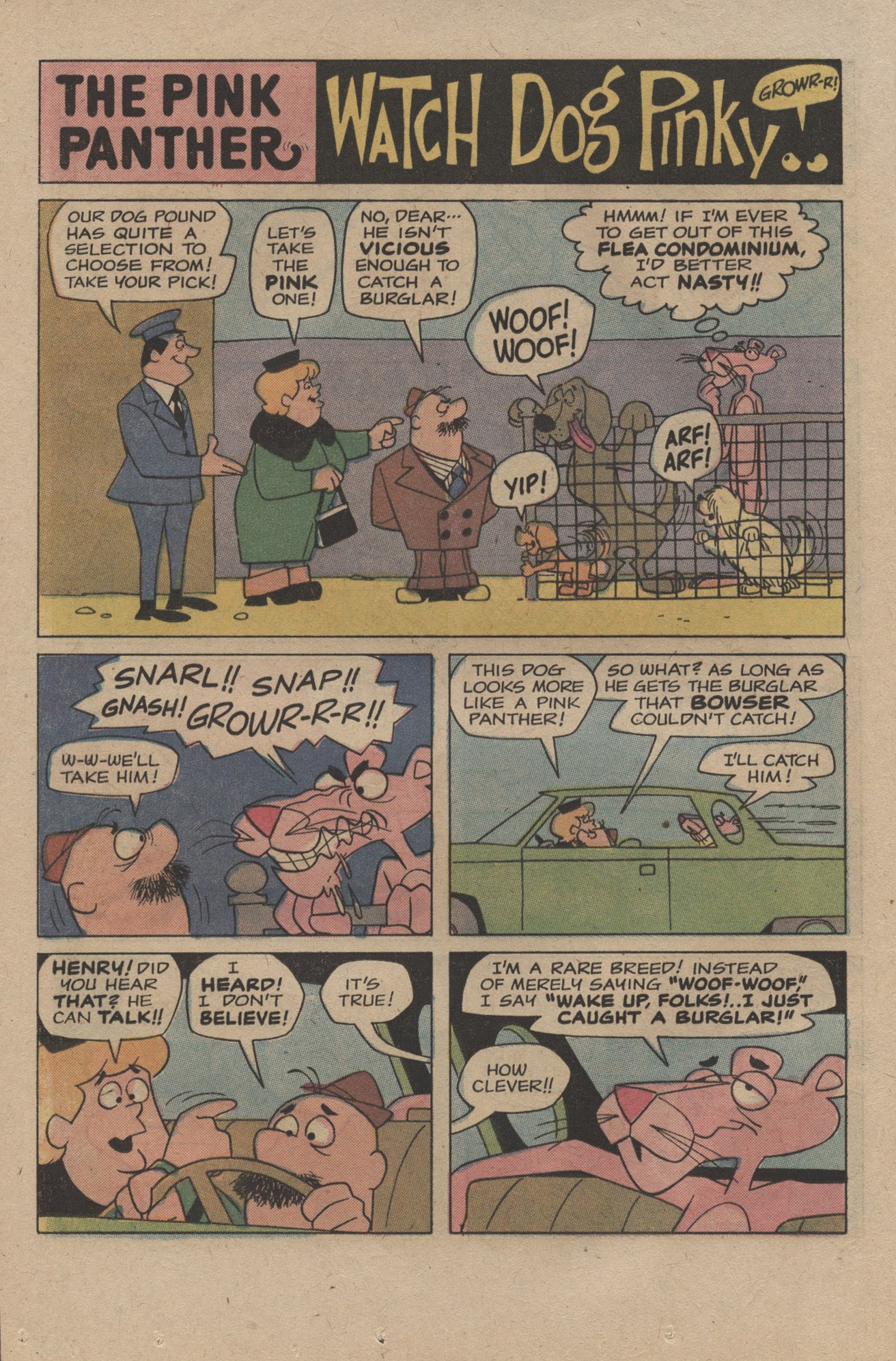 Read online The Pink Panther (1971) comic -  Issue #19 - 12