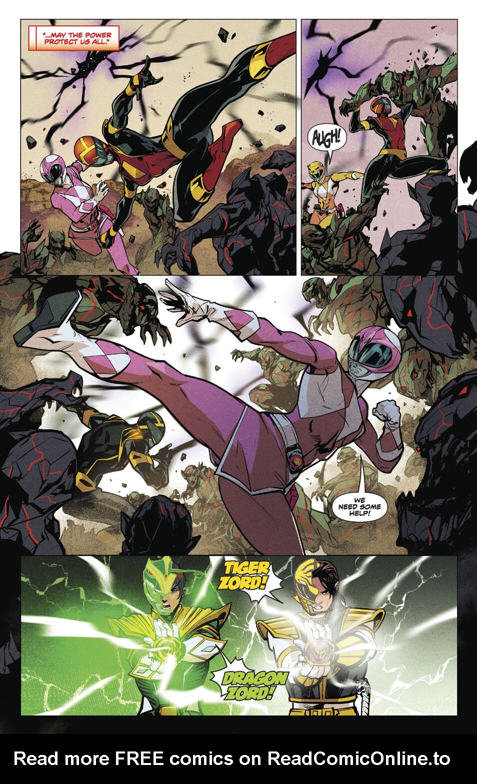 Read online Mighty Morphin Power Rangers comic -  Issue #112 - 21