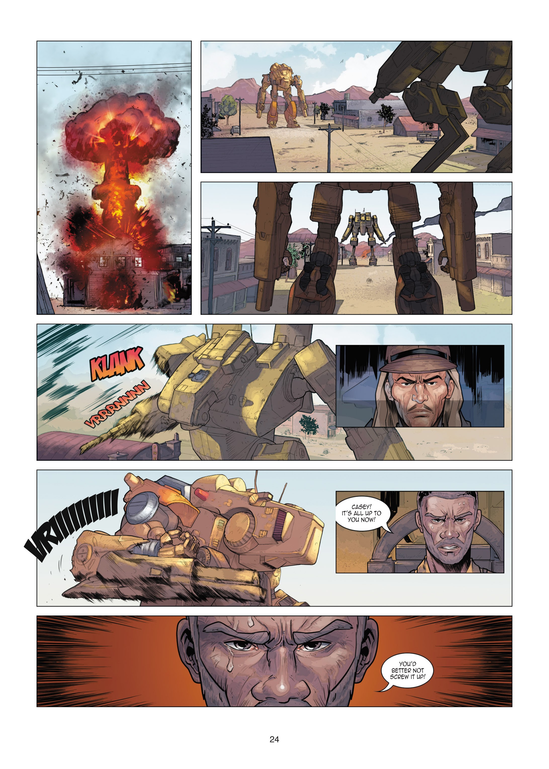 Read online Iron Squad comic -  Issue #4 - 24