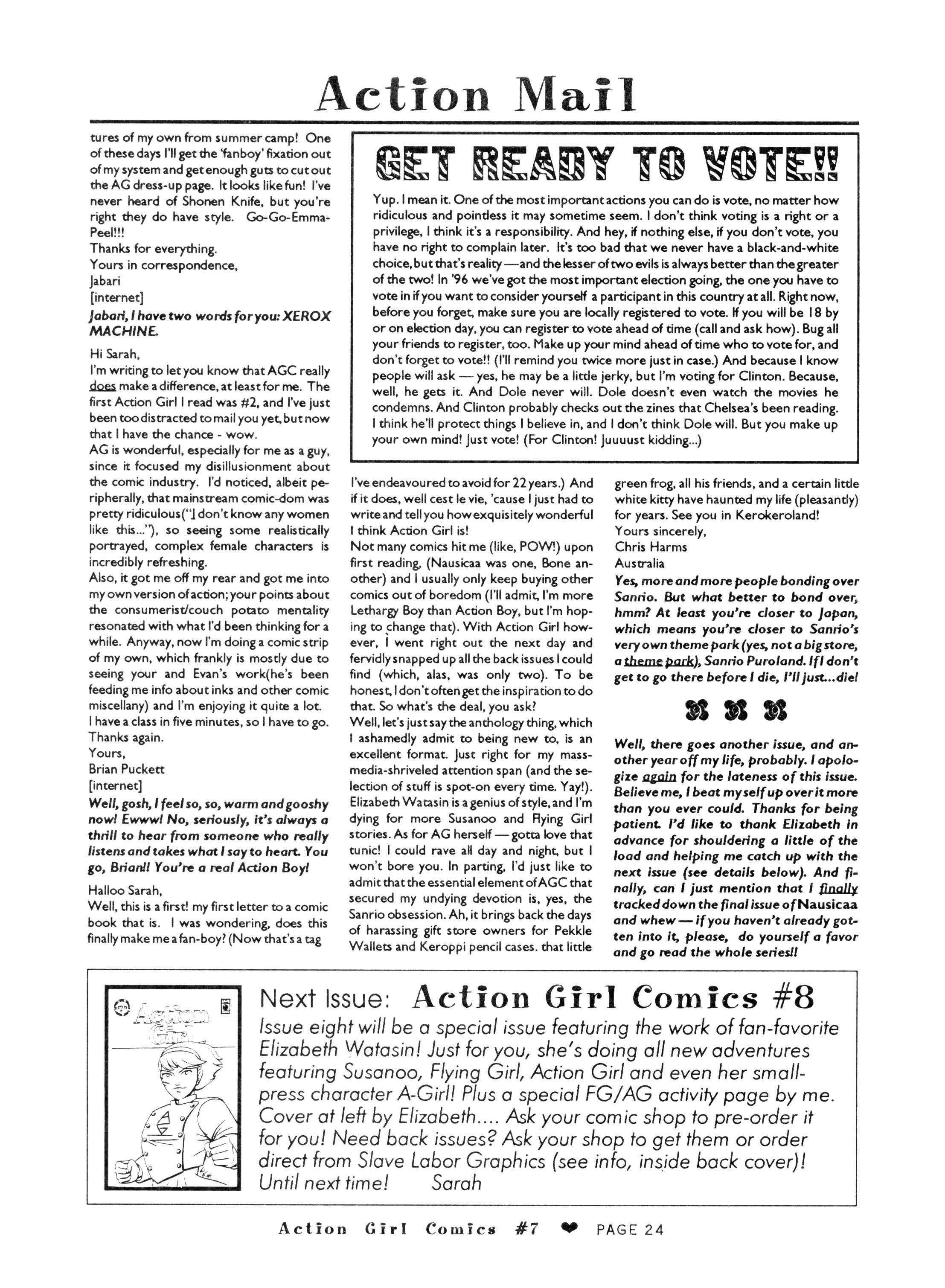 Read online Action Girl Comics comic -  Issue #7 - 26