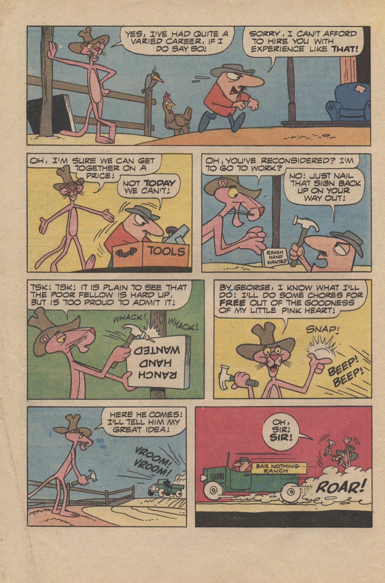 Read online The Pink Panther (1971) comic -  Issue #4 - 4