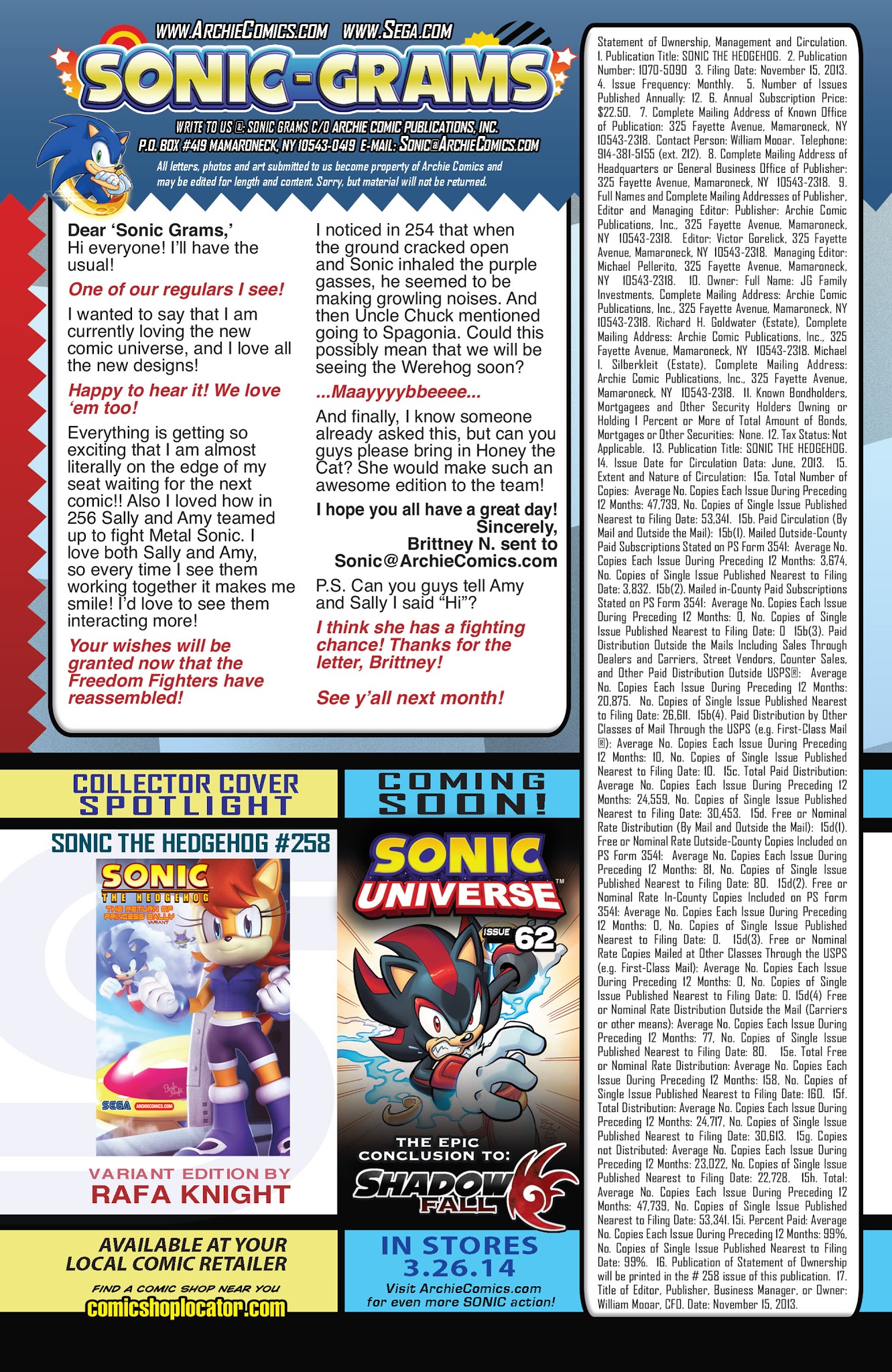 Read online Sonic The Hedgehog comic -  Issue #258 - 22