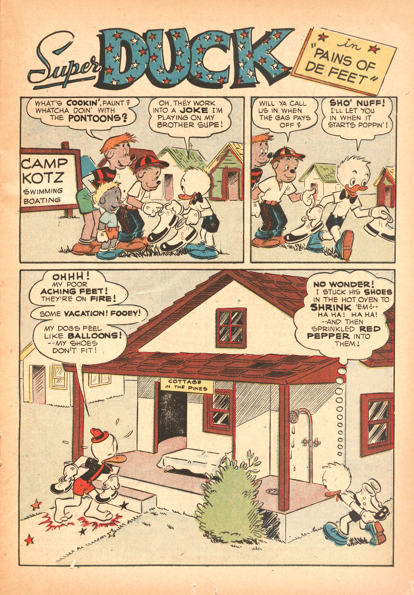 Read online Super Duck Comics comic -  Issue #29 - 19