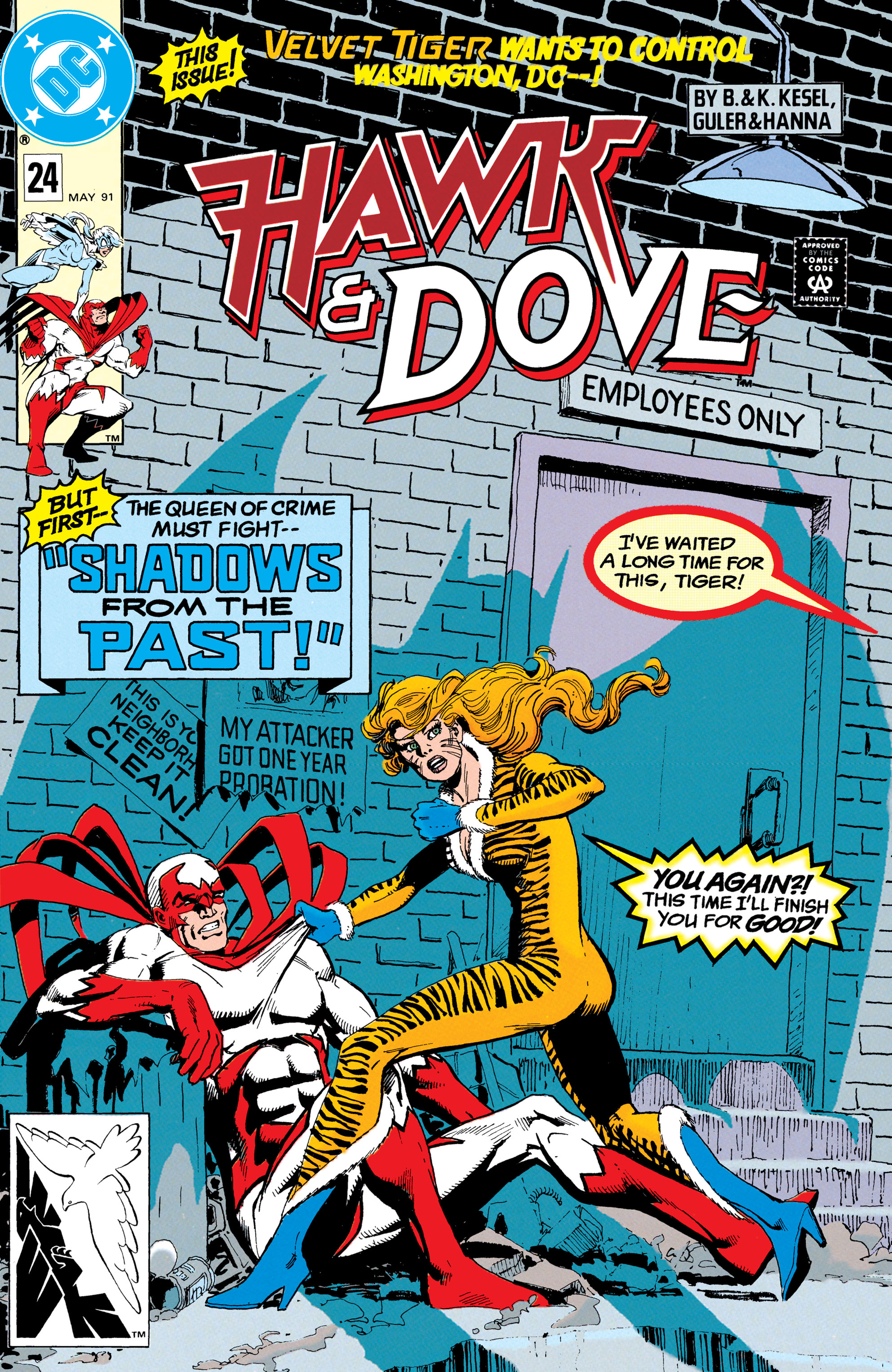 Read online Hawk and Dove (1989) comic -  Issue #24 - 1