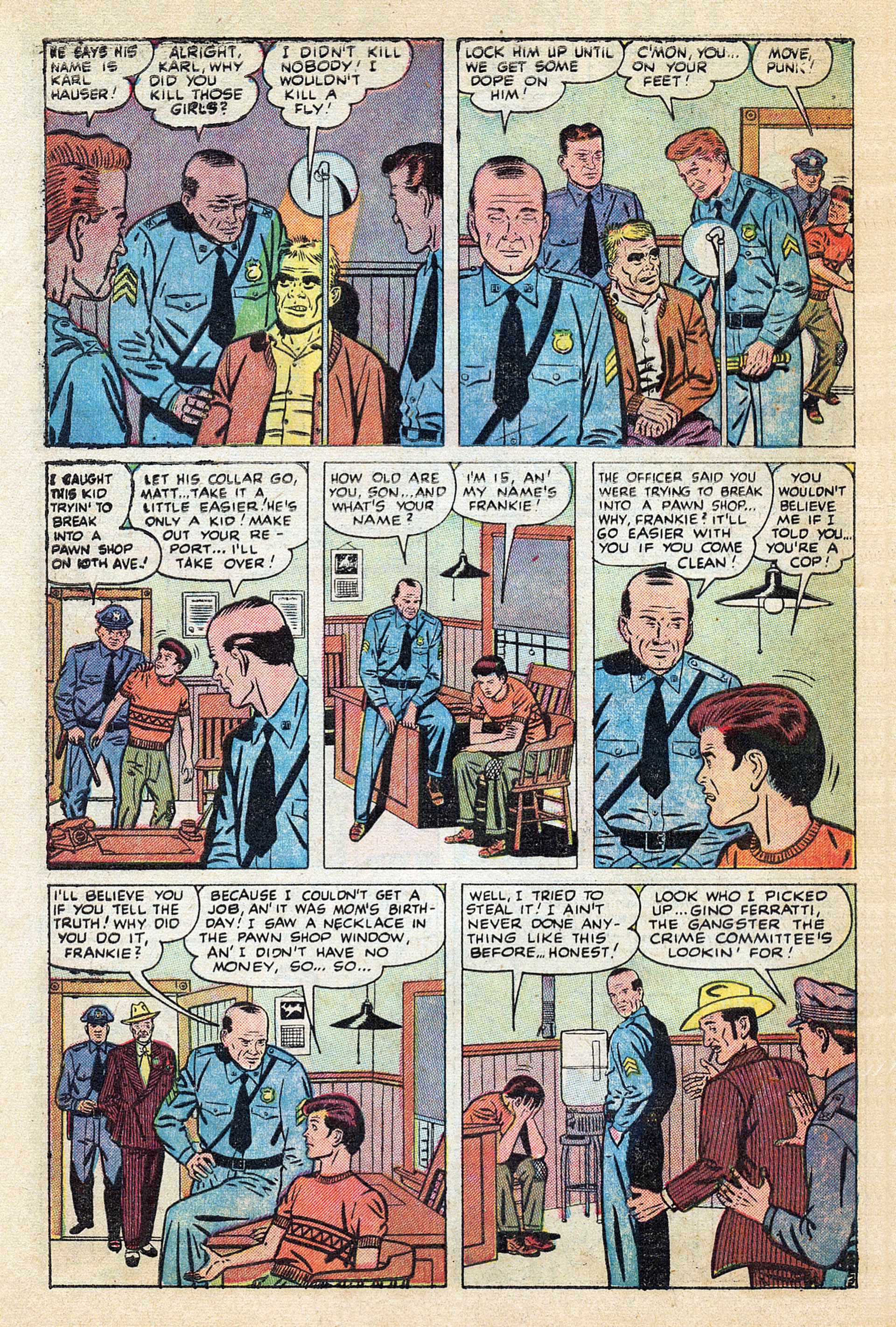 Read online Crime Exposed (1950) comic -  Issue #10 - 28