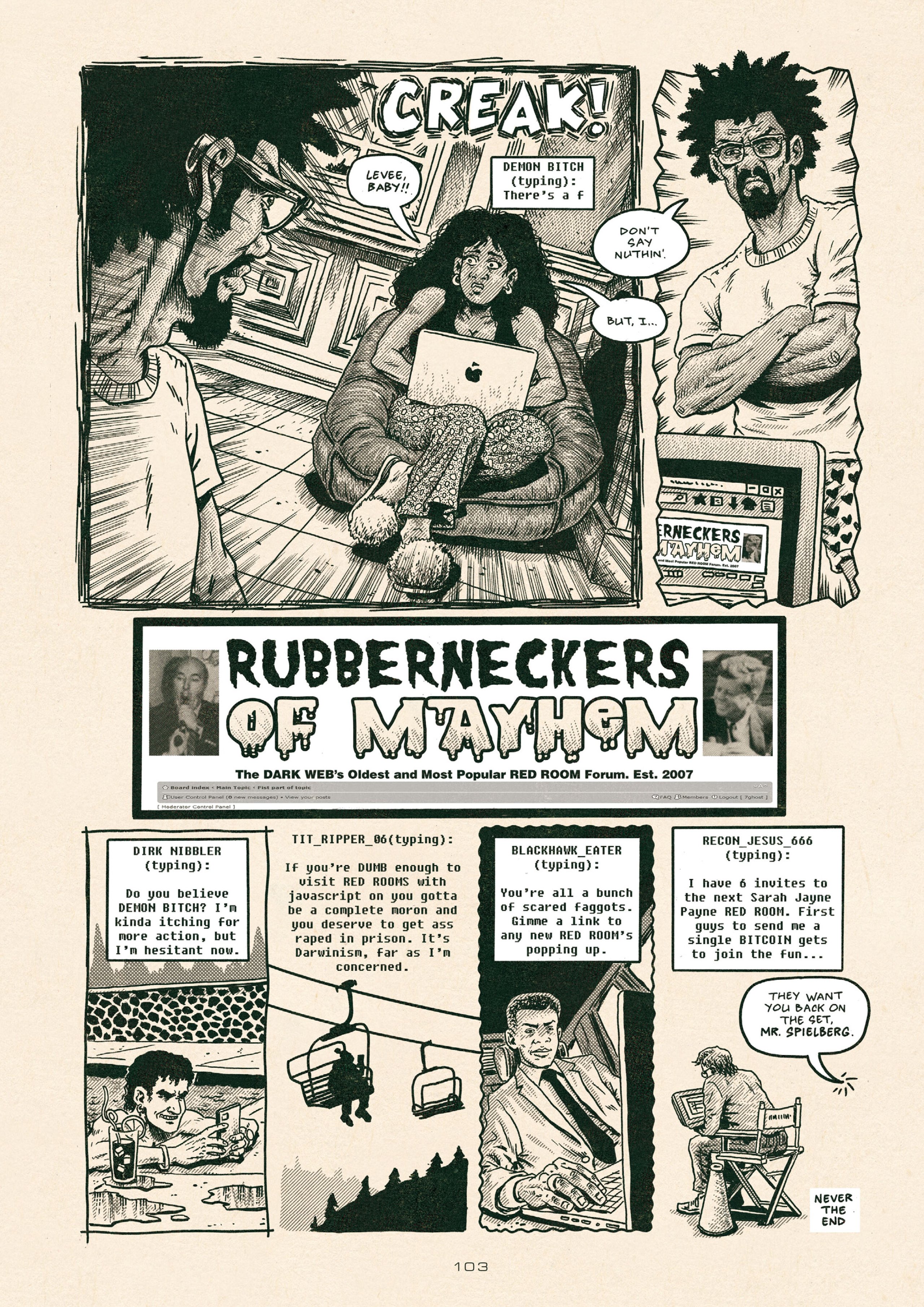 Read online Red Room: Trigger Warnings comic -  Issue # TPB - 113