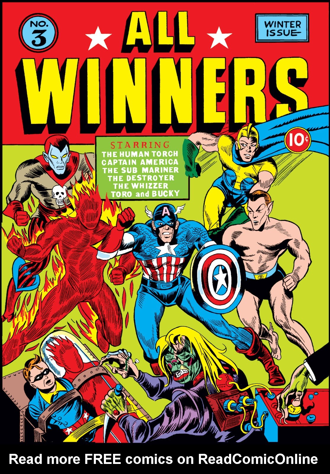 Read online All-Winners Comics comic -  Issue #3 - 1