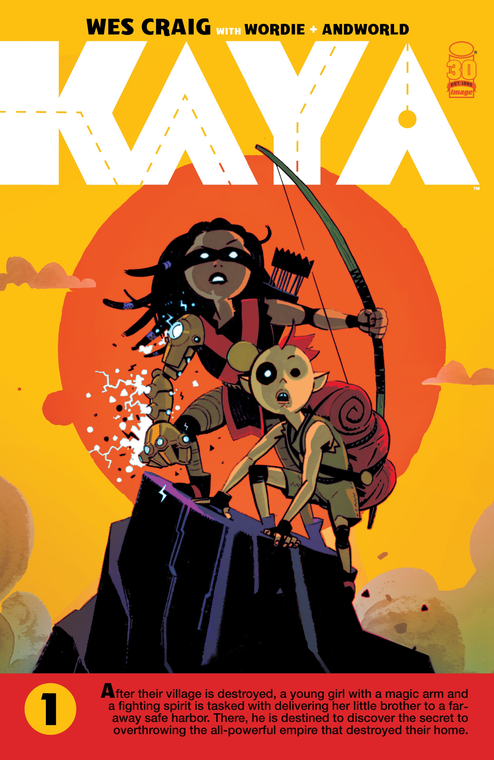 Read online Kaya comic -  Issue #1 - 1