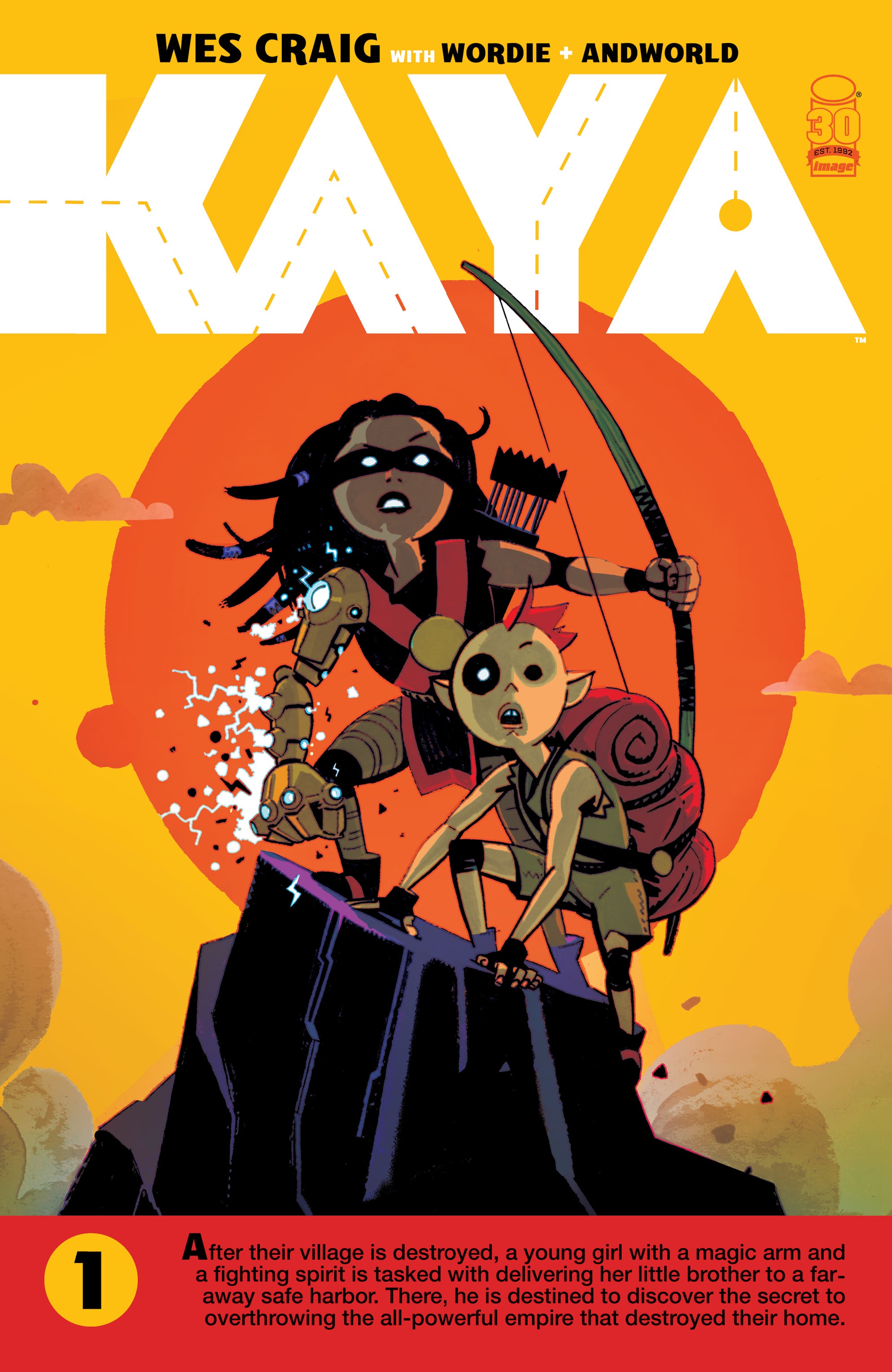 Read online Kaya comic -  Issue #1 - 1