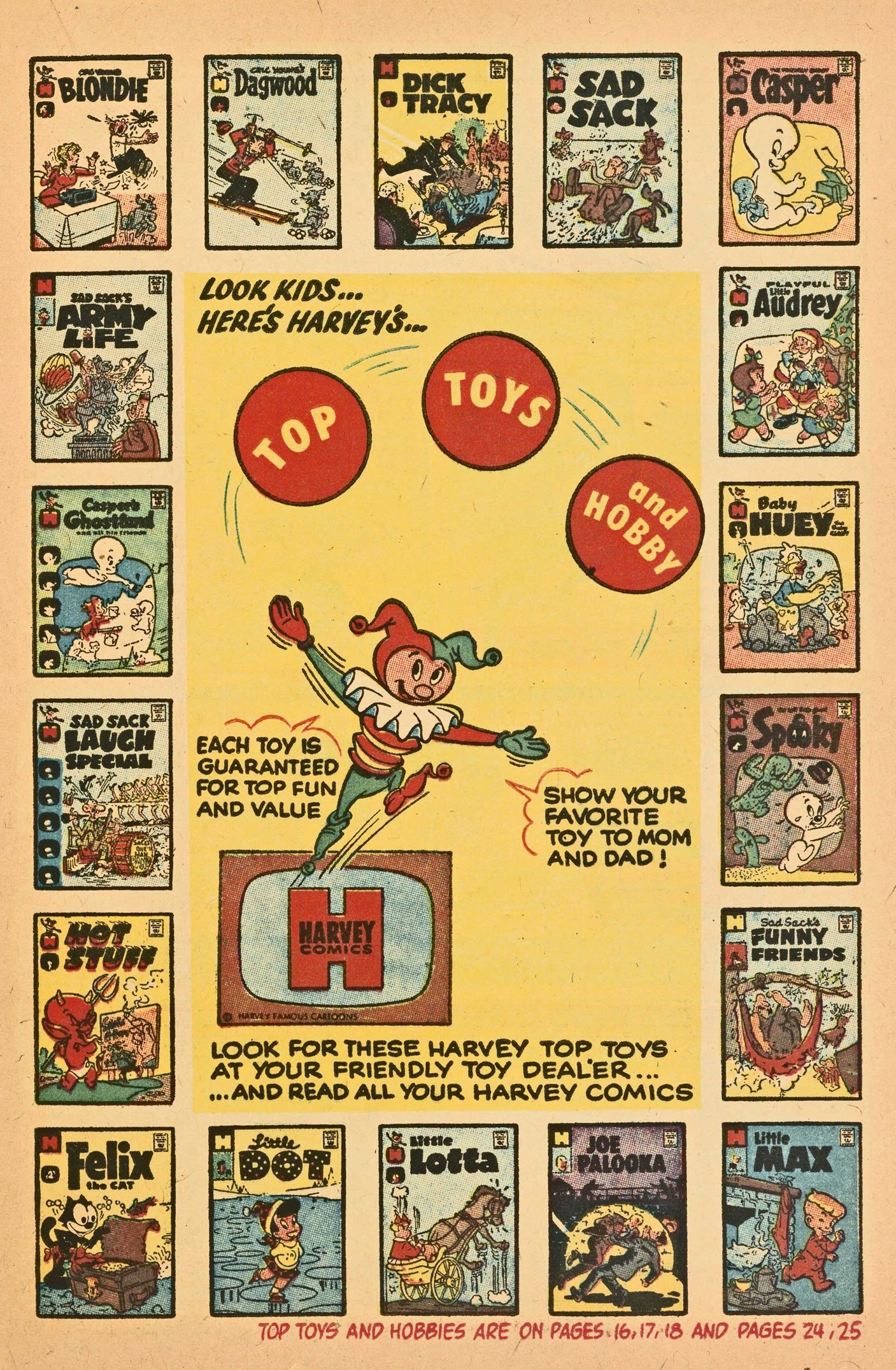 Read online Felix the Cat (1955) comic -  Issue #108 - 17