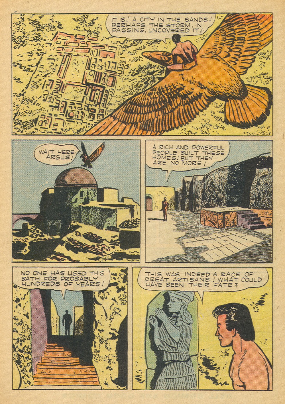 Read online Tarzan (1948) comic -  Issue #77 - 4