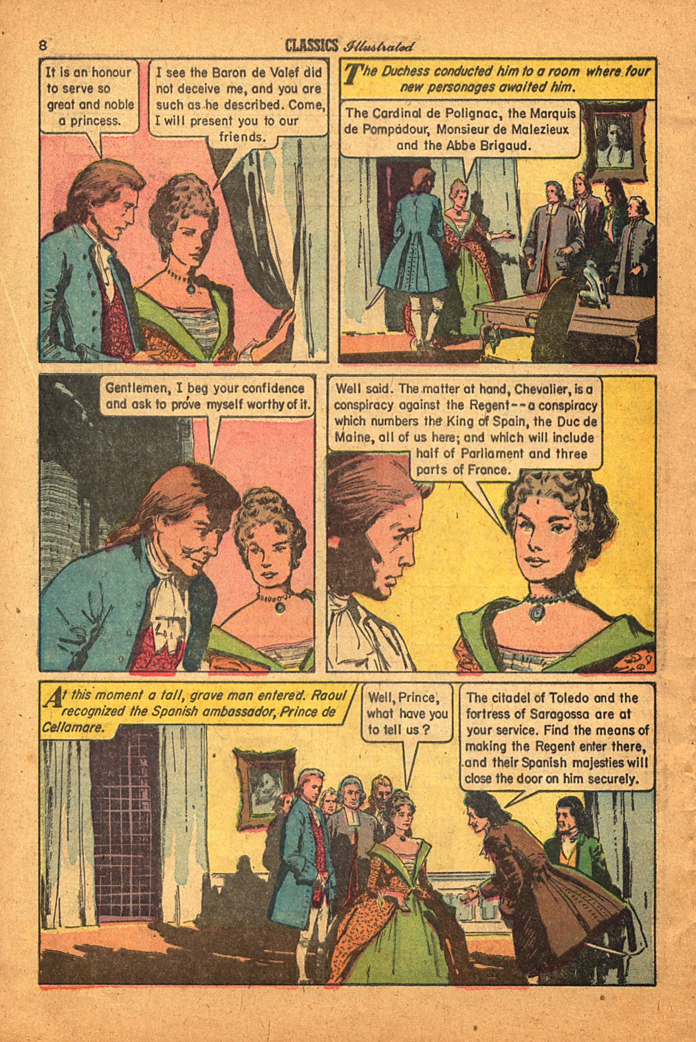 Read online Classics Illustrated comic -  Issue #158 - 10