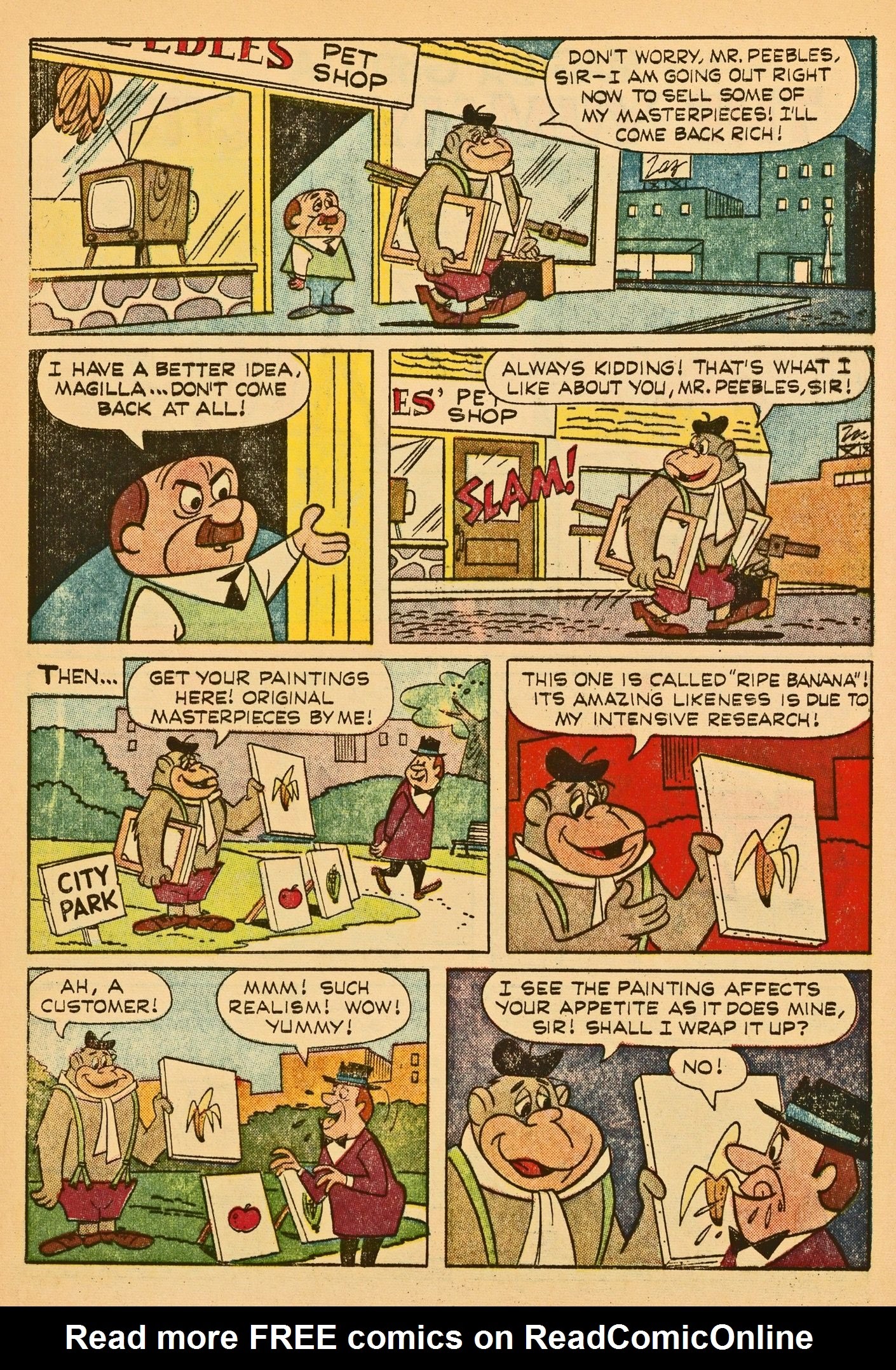 Read online Magilla Gorilla (1964) comic -  Issue #6 - 28