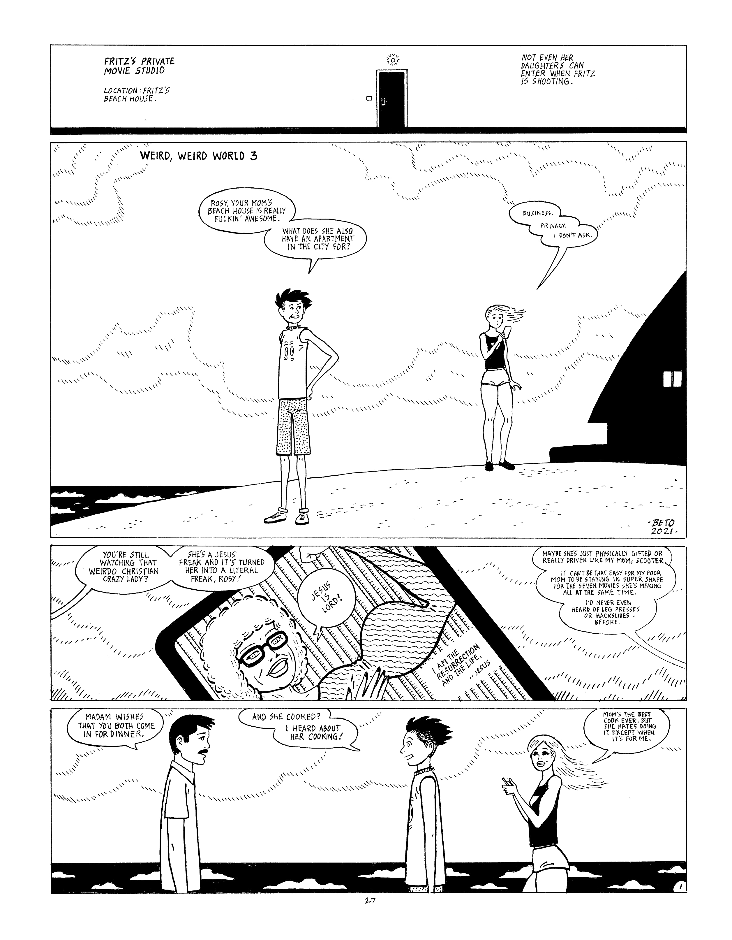 Read online Love and Rockets (2016) comic -  Issue #11 - 29