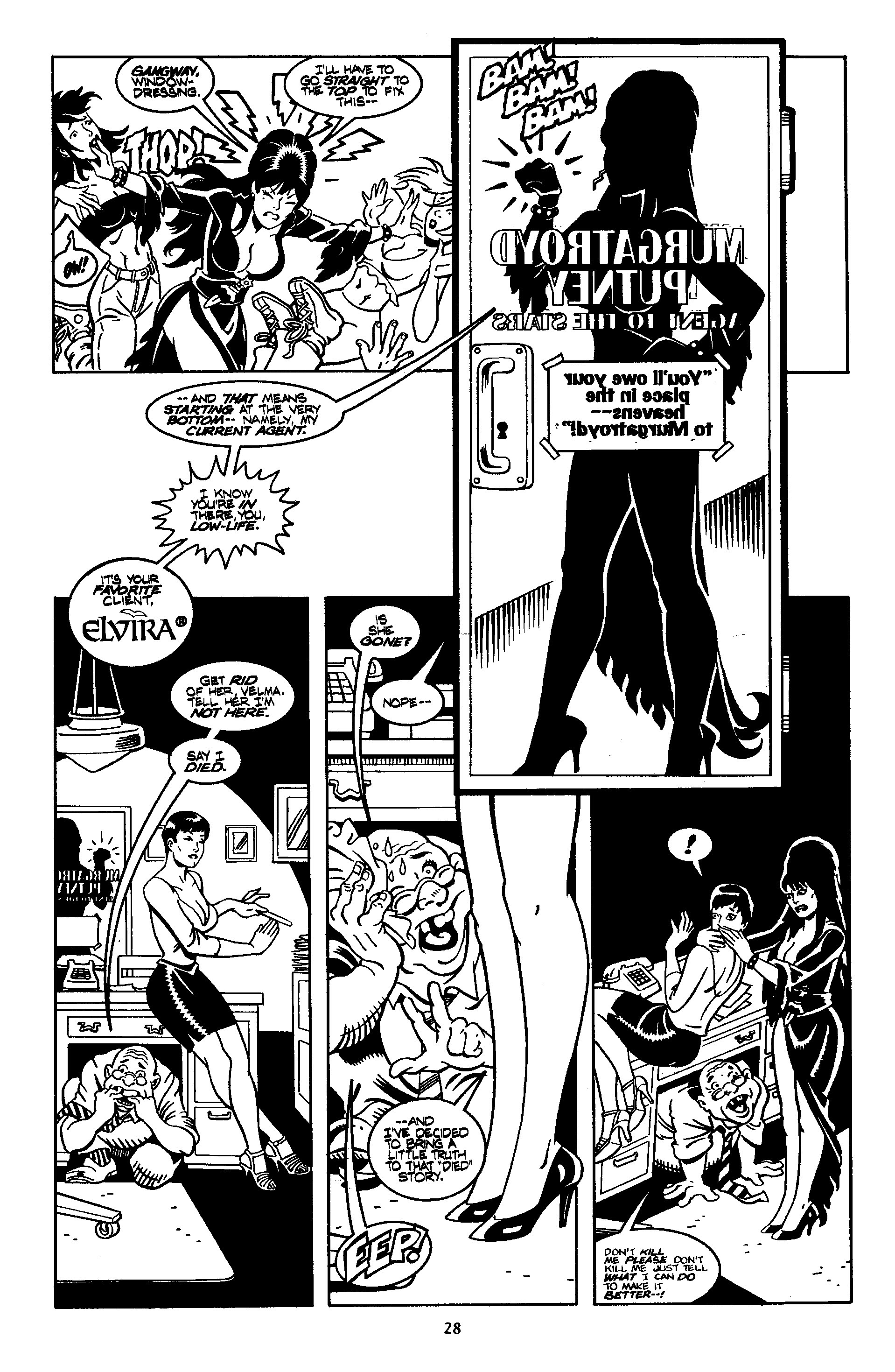 Read online Elvira, Mistress of the Dark comic -  Issue #111 - 30