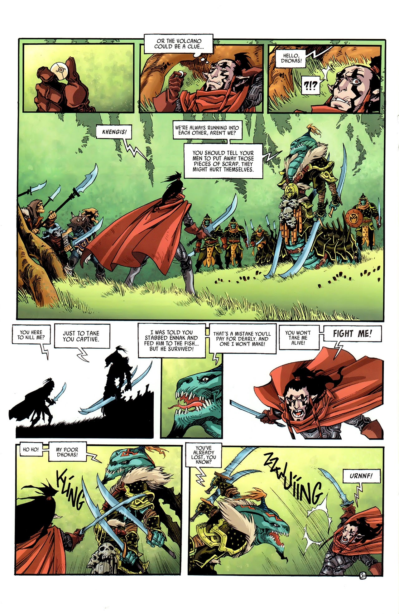 Read online Ythaq: The Forsaken World comic -  Issue #3 - 34