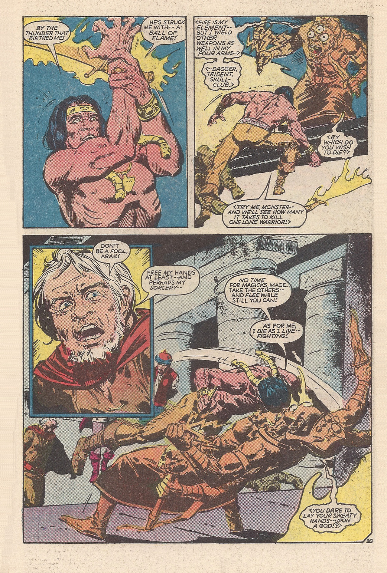 Read online Arak Son of Thunder comic -  Issue #44 - 27