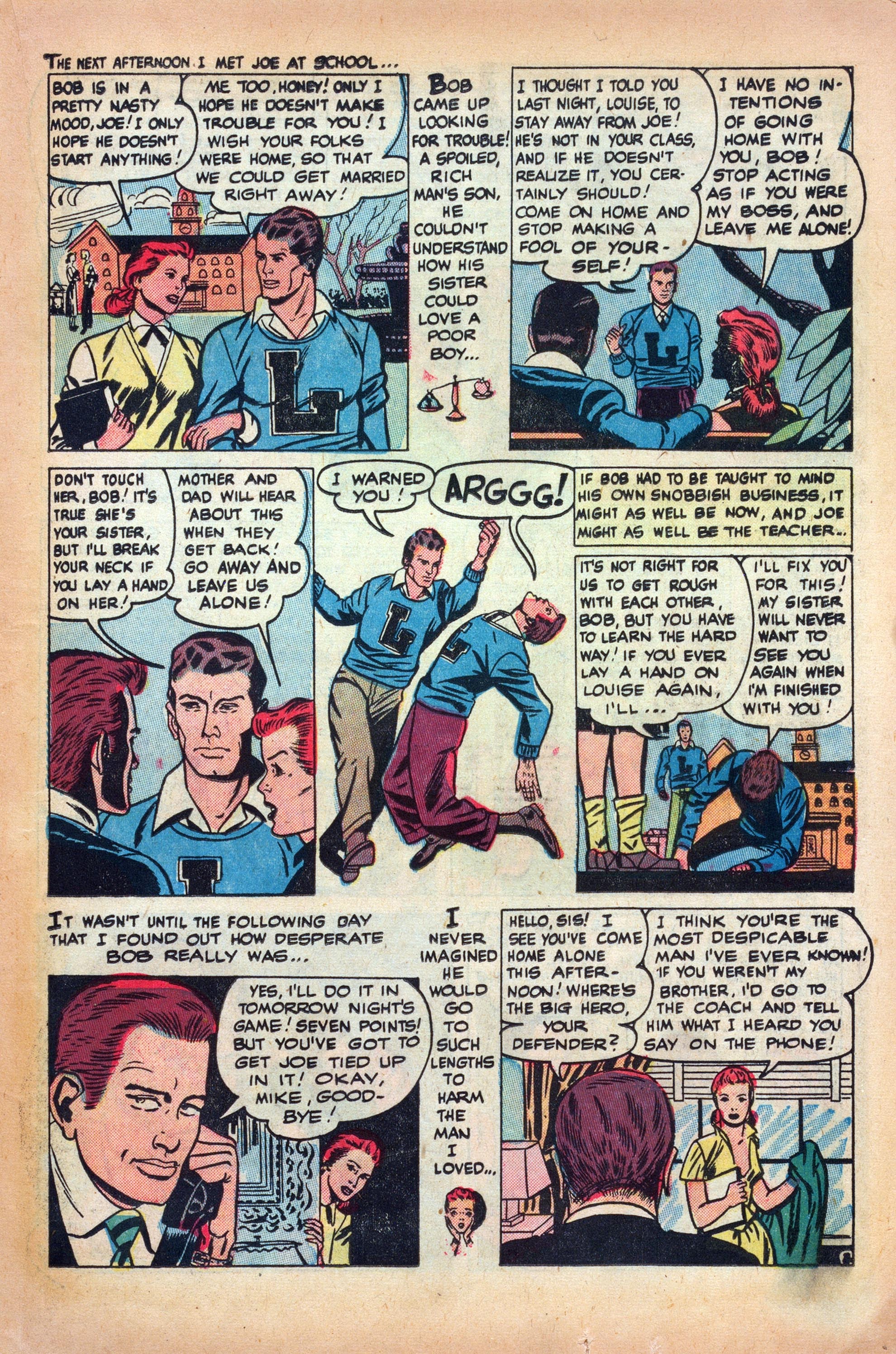 Read online Love Romances comic -  Issue #23 - 19