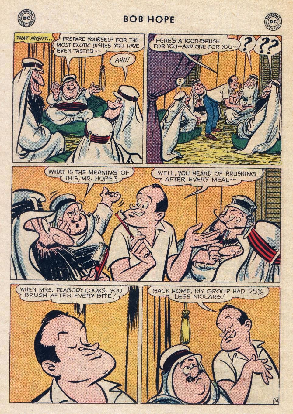 Read online The Adventures of Bob Hope comic -  Issue #85 - 18