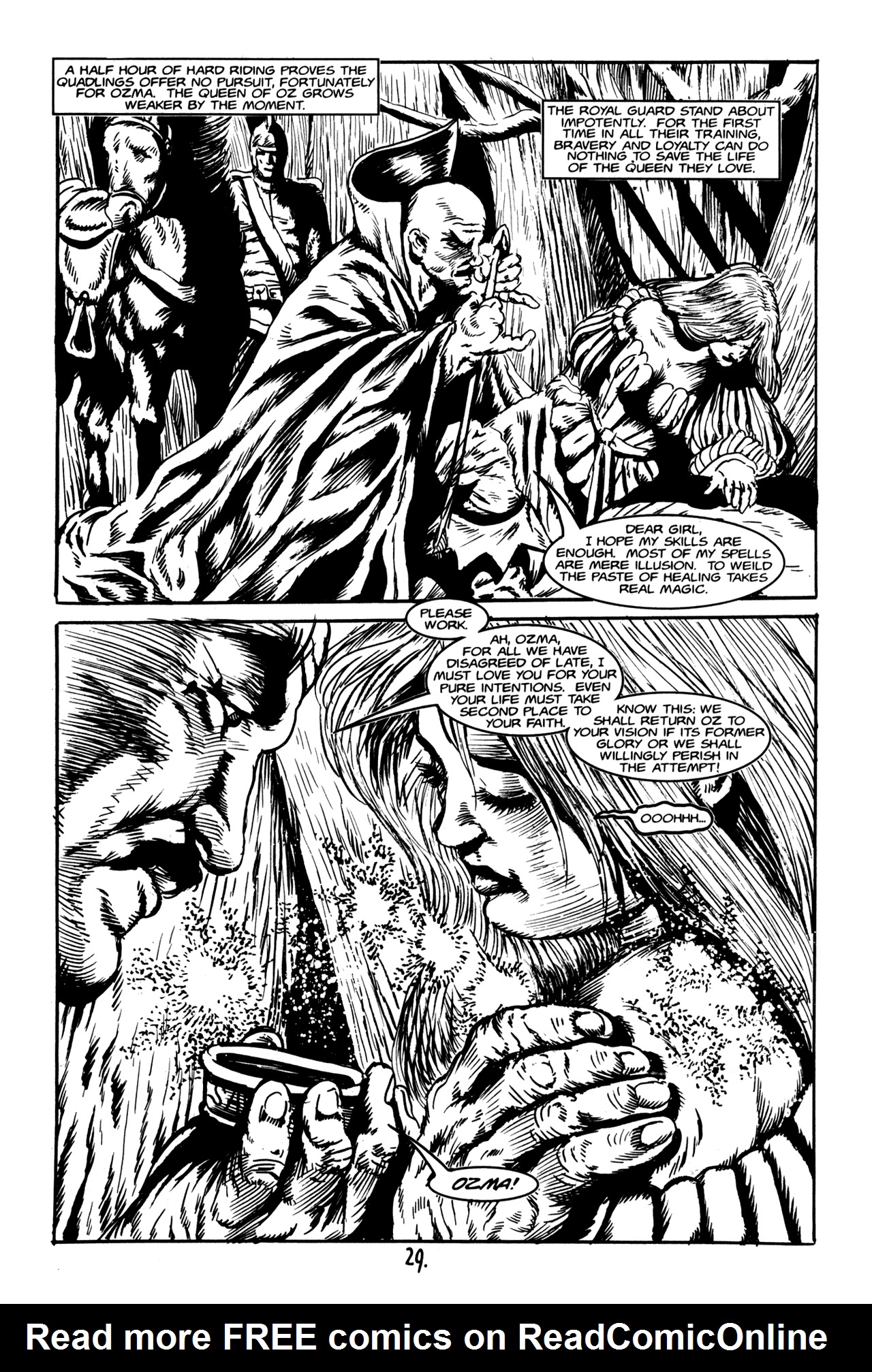 Read online Dark Oz comic -  Issue #2 - 31