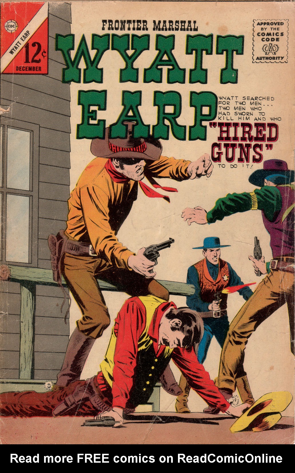Read online Wyatt Earp Frontier Marshal comic -  Issue #51 - 1
