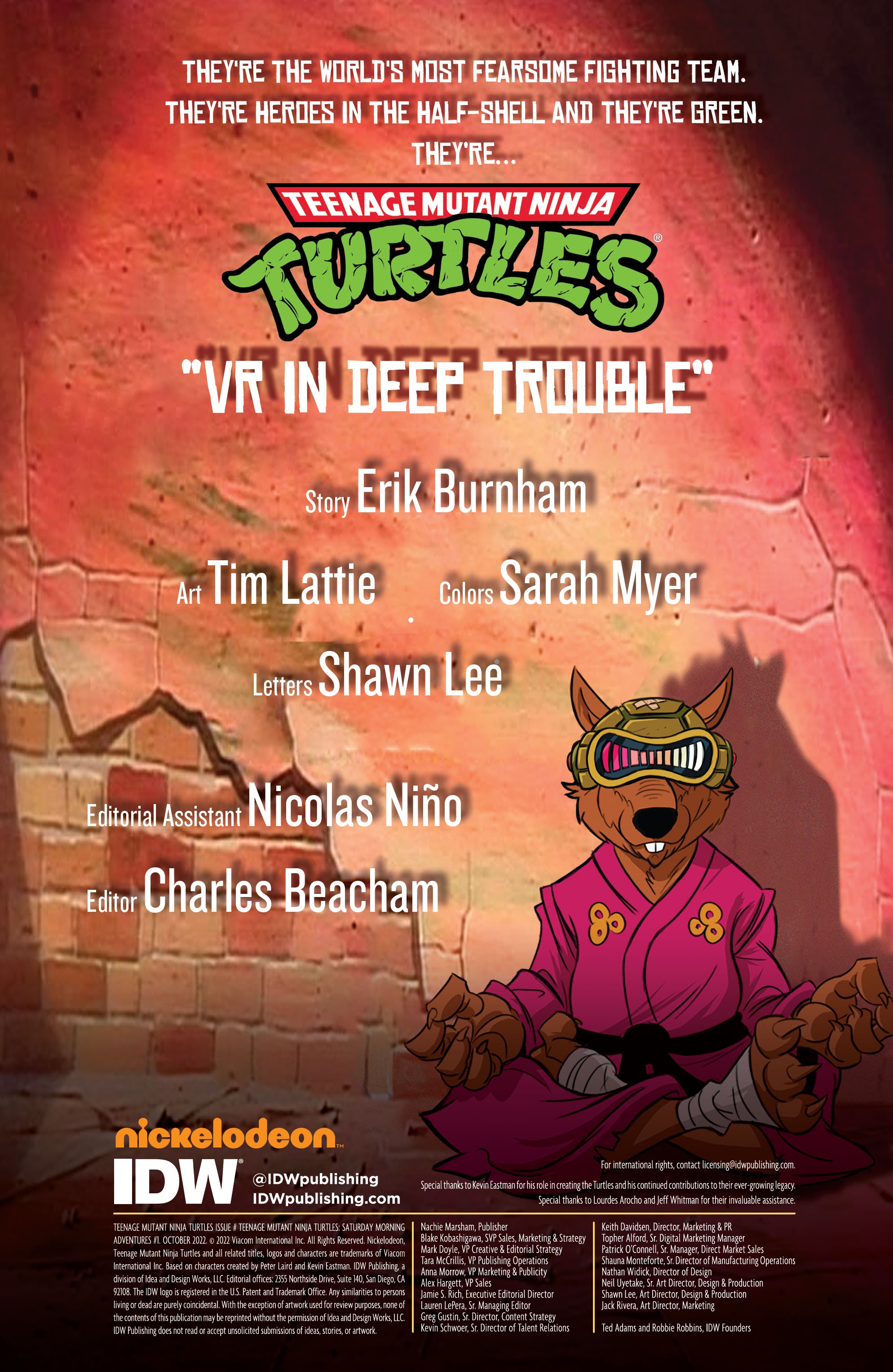 Read online Teenage Mutant Ninja Turtles: Saturday Morning Adventures comic -  Issue #1 - 2