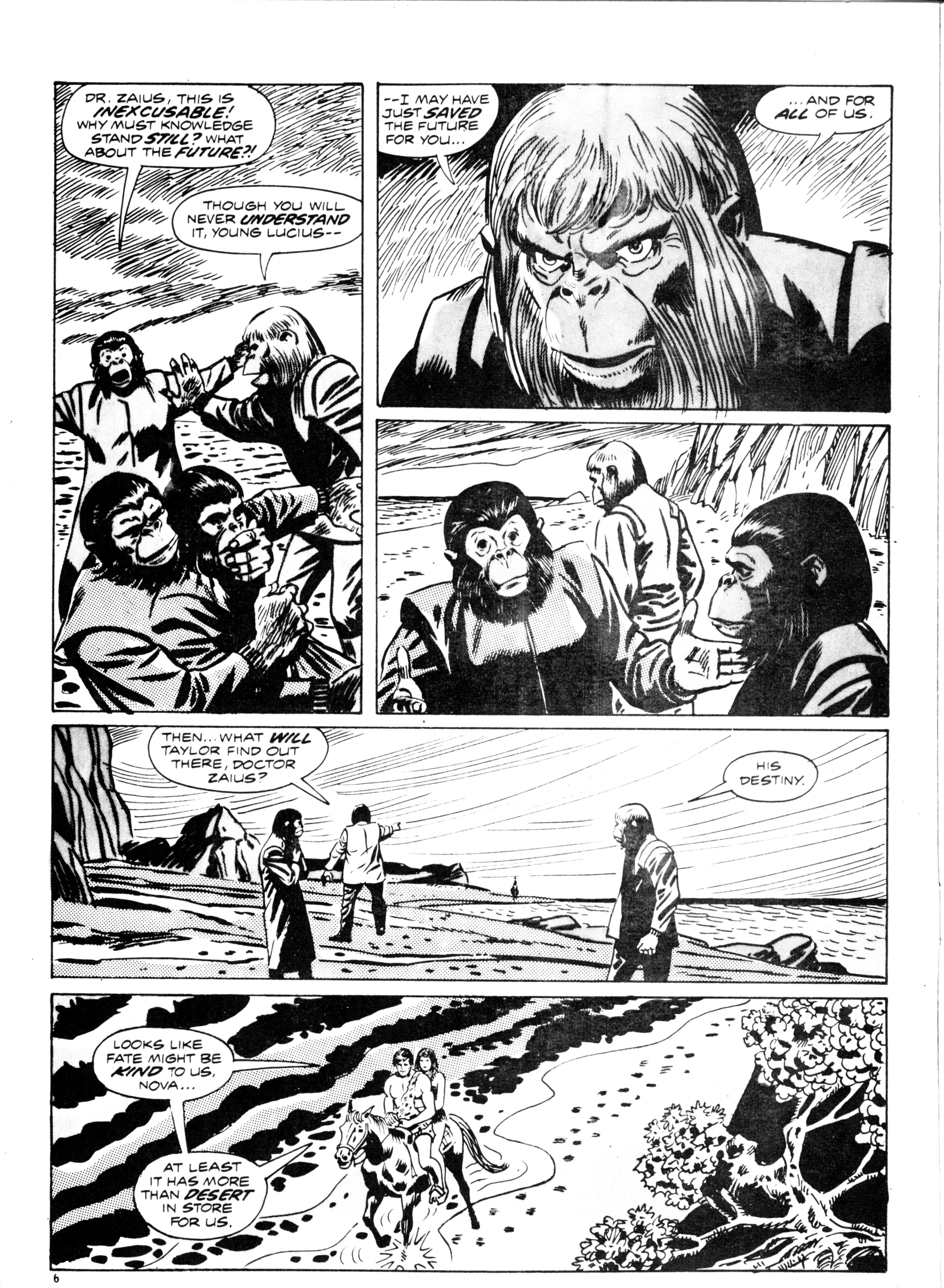 Read online Planet of the Apes (1974) comic -  Issue #11 - 6