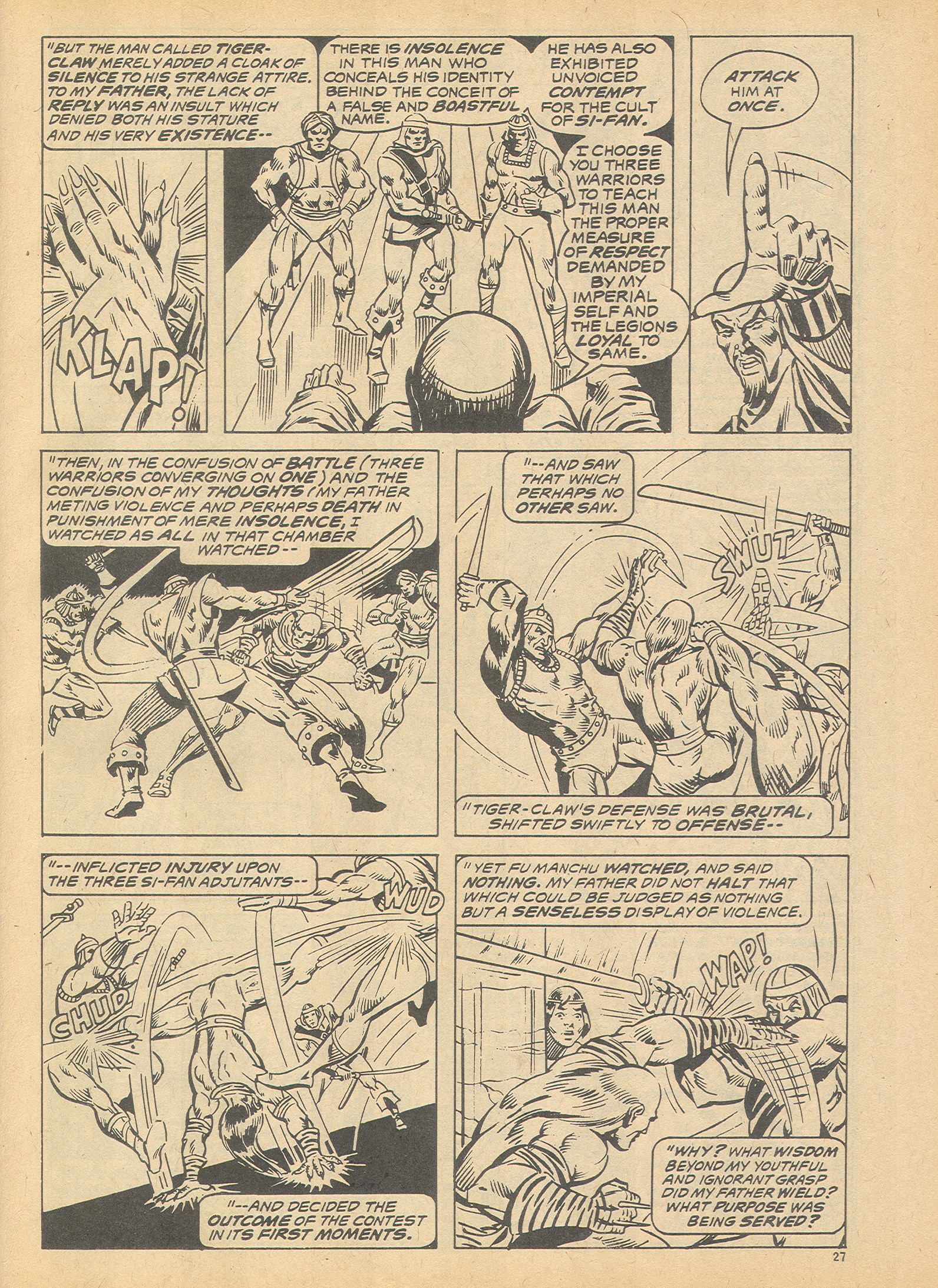 Read online The Avengers (1973) comic -  Issue #110 - 27