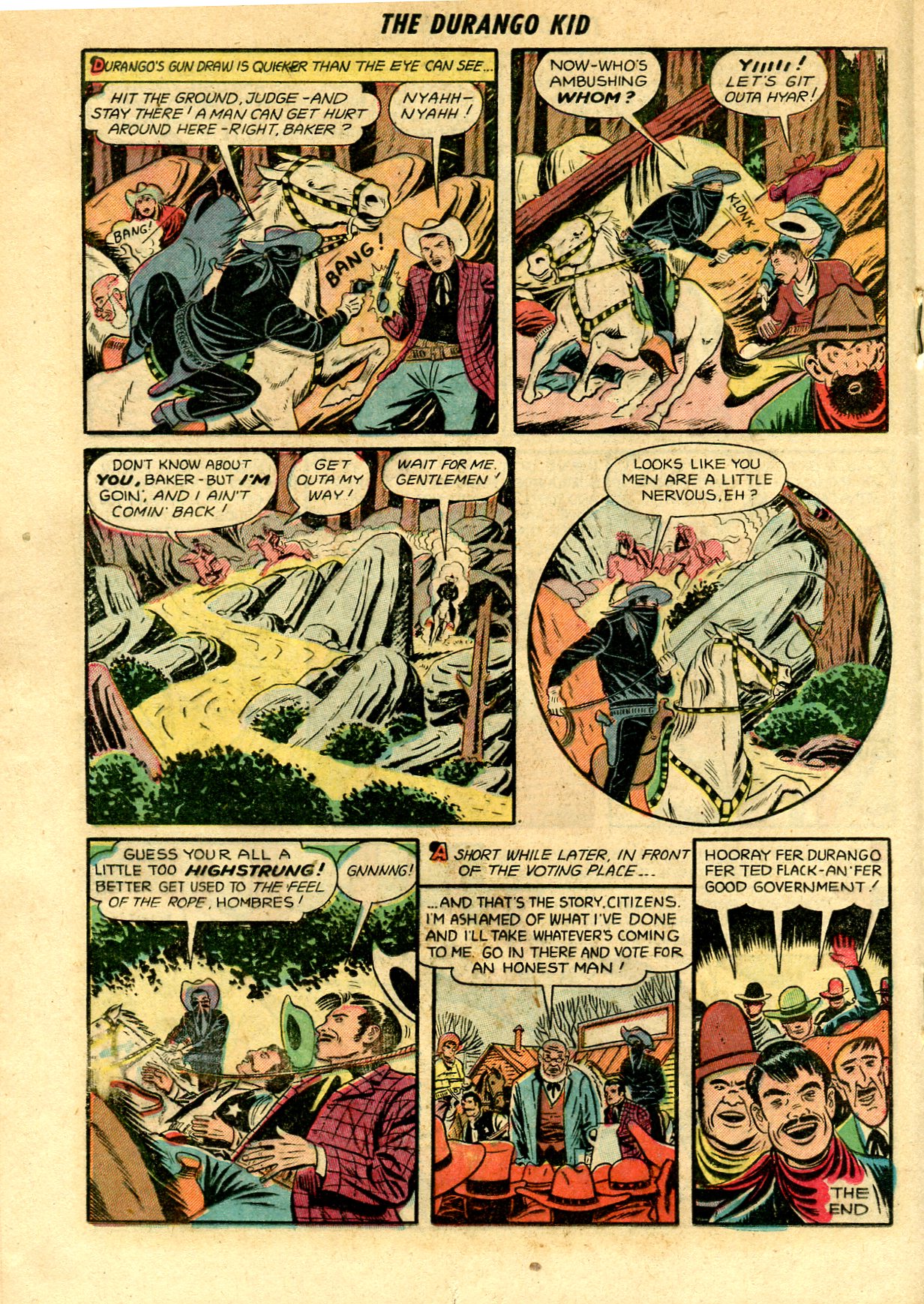 Read online Charles Starrett as The Durango Kid comic -  Issue #23 - 18