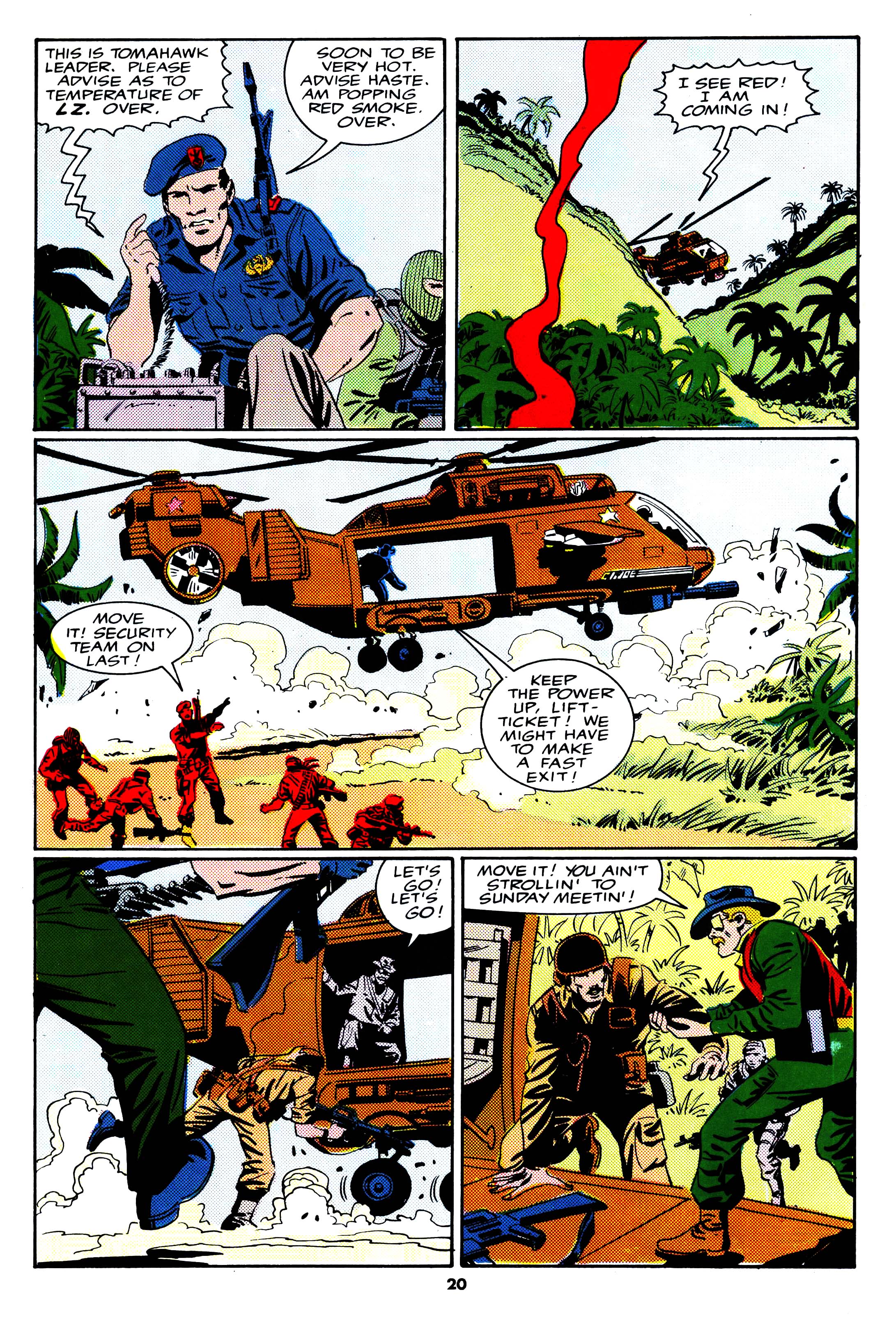 Read online Action Force comic -  Issue #40 - 20