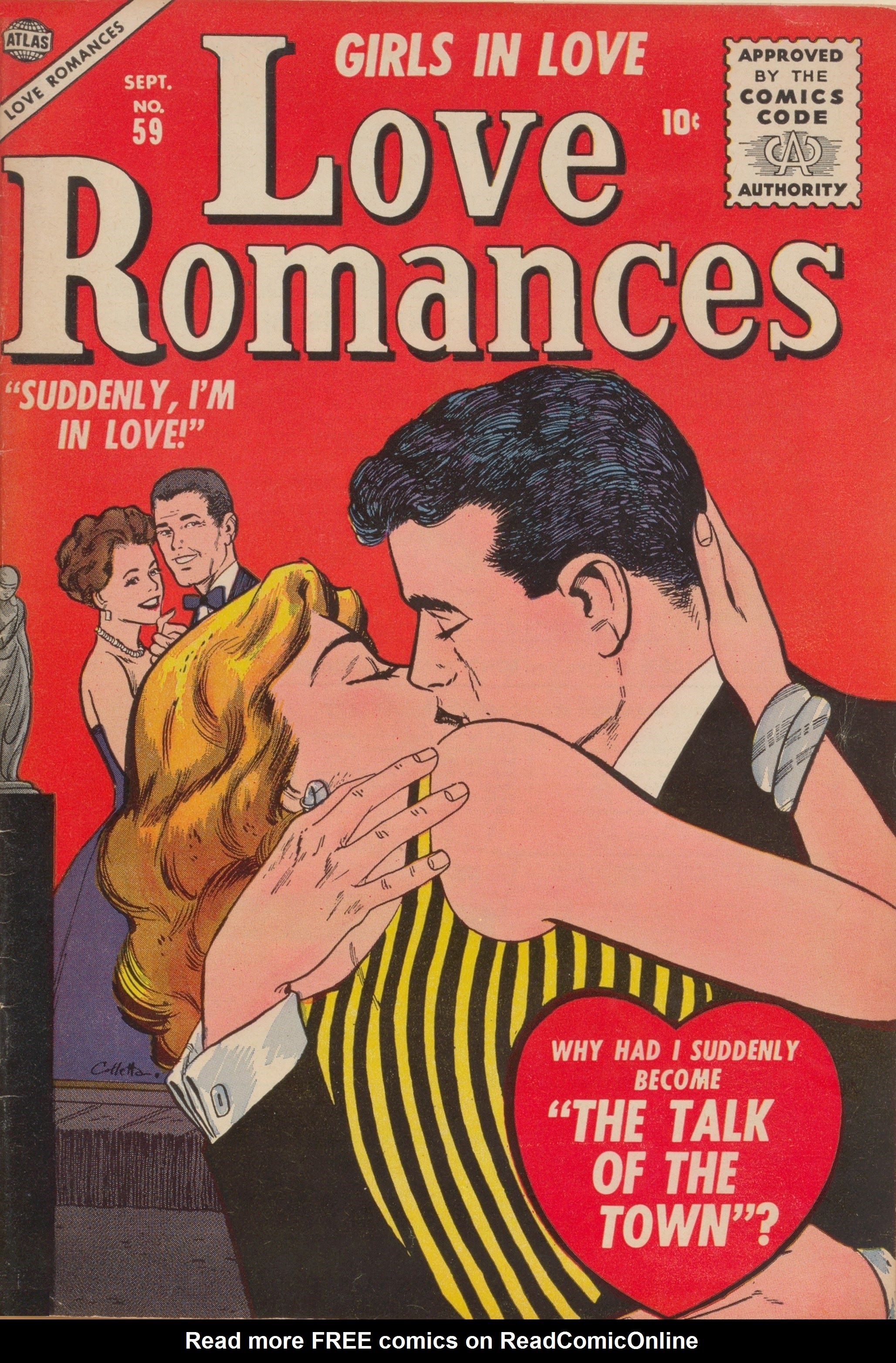 Read online Love Romances comic -  Issue #59 - 1