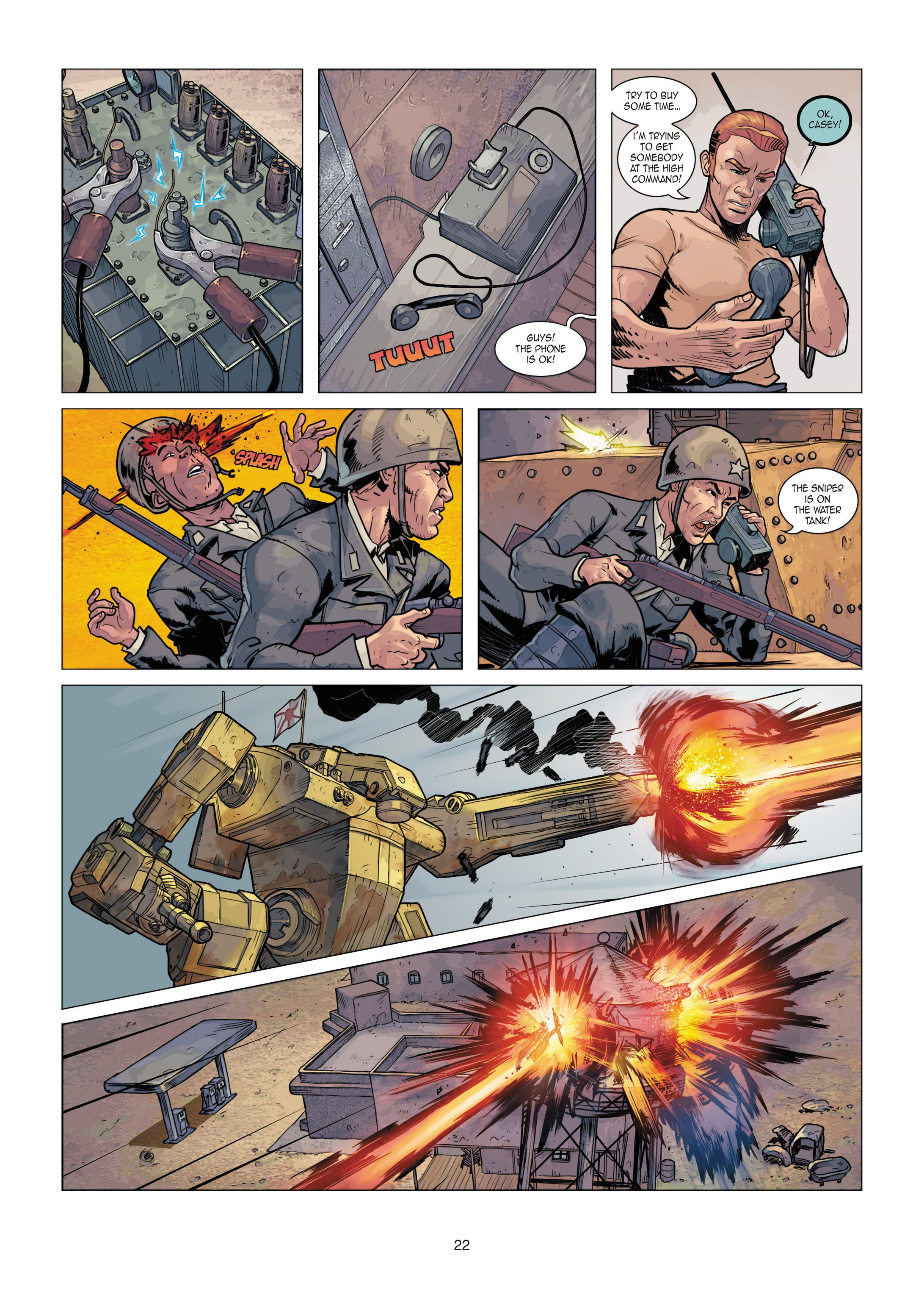 Read online Iron Squad comic -  Issue #4 - 22