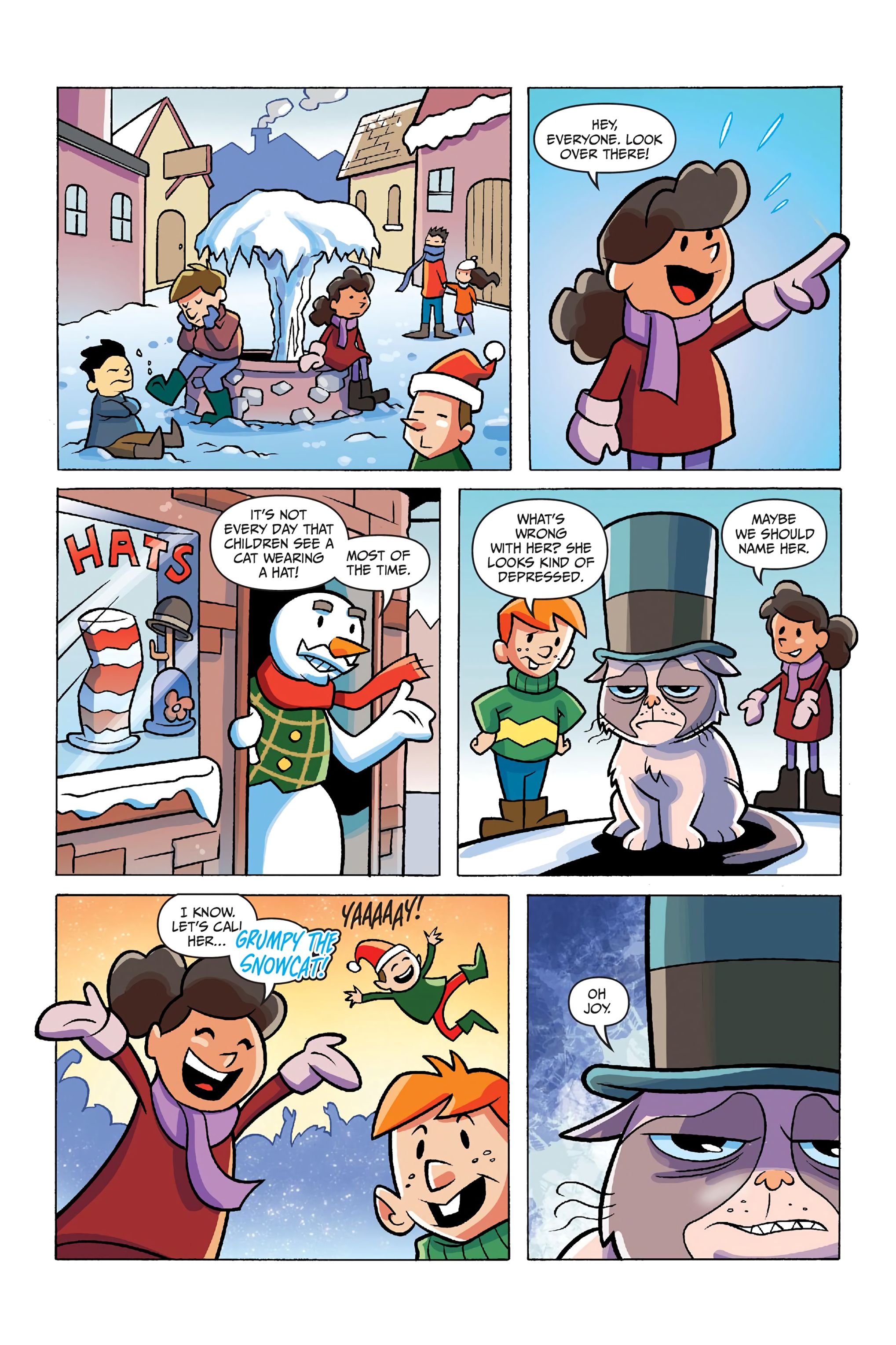 Read online Grumpy Cat: The Grumpus and Other Horrible Holiday Tales comic -  Issue # TPB - 24